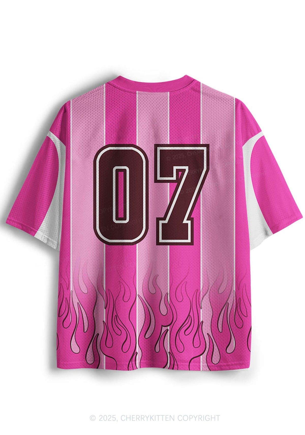 Custom Cxxting Season Y2K Mesh Jersey Shirts Cherrykitten
