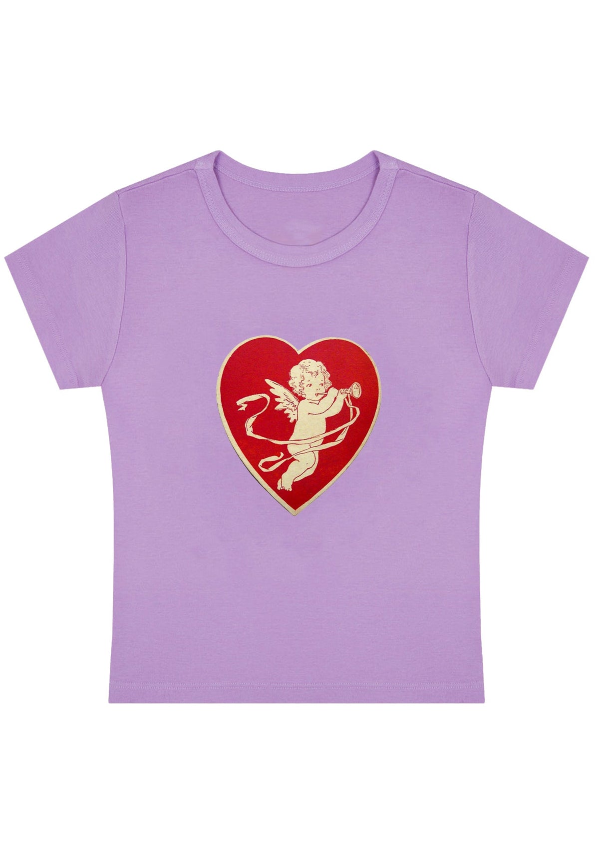 Trumpet Cupid Y2K Baby Tee