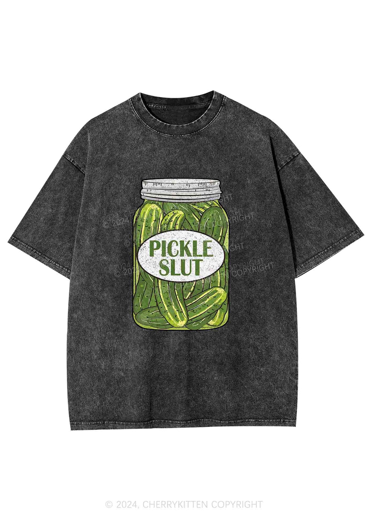 Pickle Slxt Y2K Washed Tee Cherrykitten