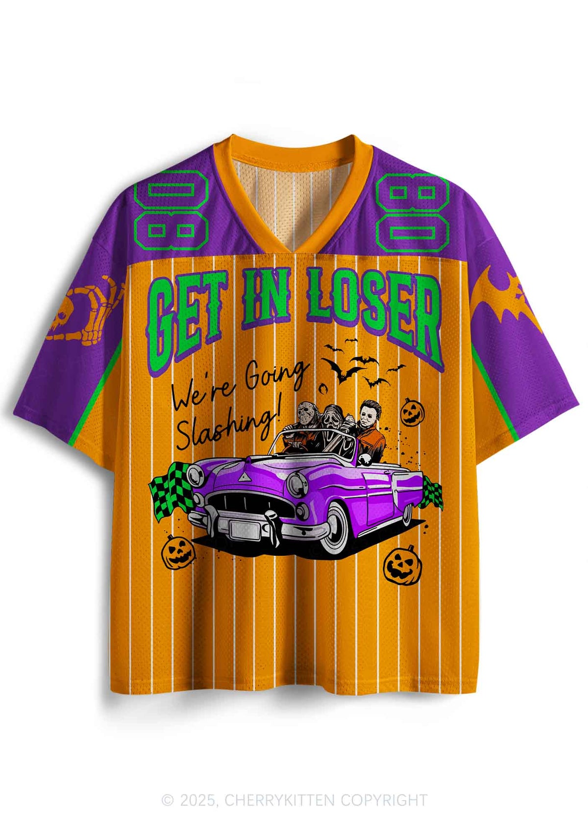 Halloween Custom Get In Loser Y2K Sport Jersey Shirts Cherrykitten
