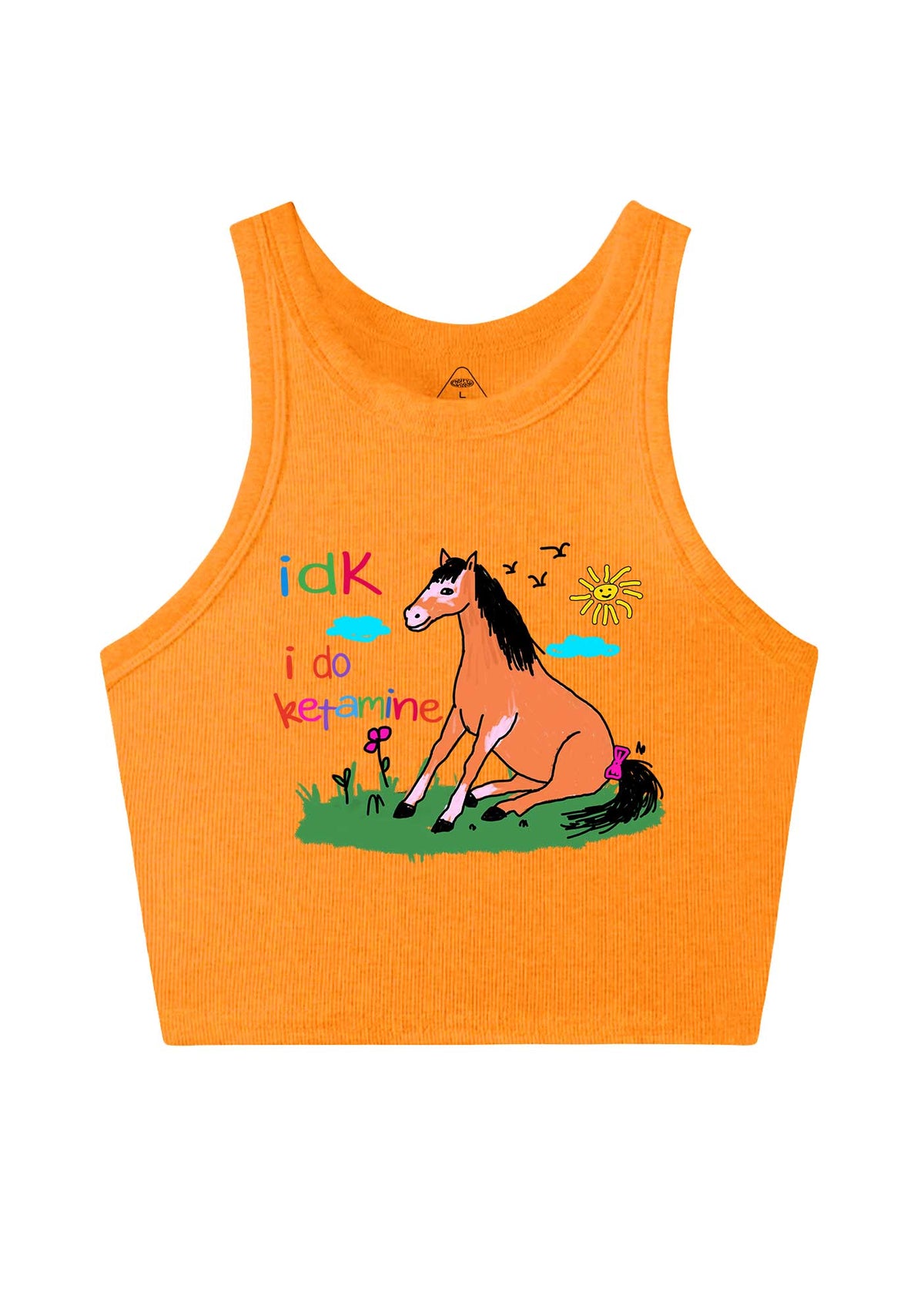 I Do kxxamine Y2K Crop Tank Top Cherrykitten