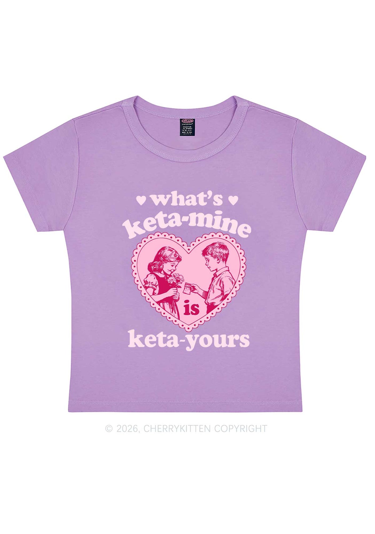 Whats Kxxamine Y2K Baby Tee Cherrykitten