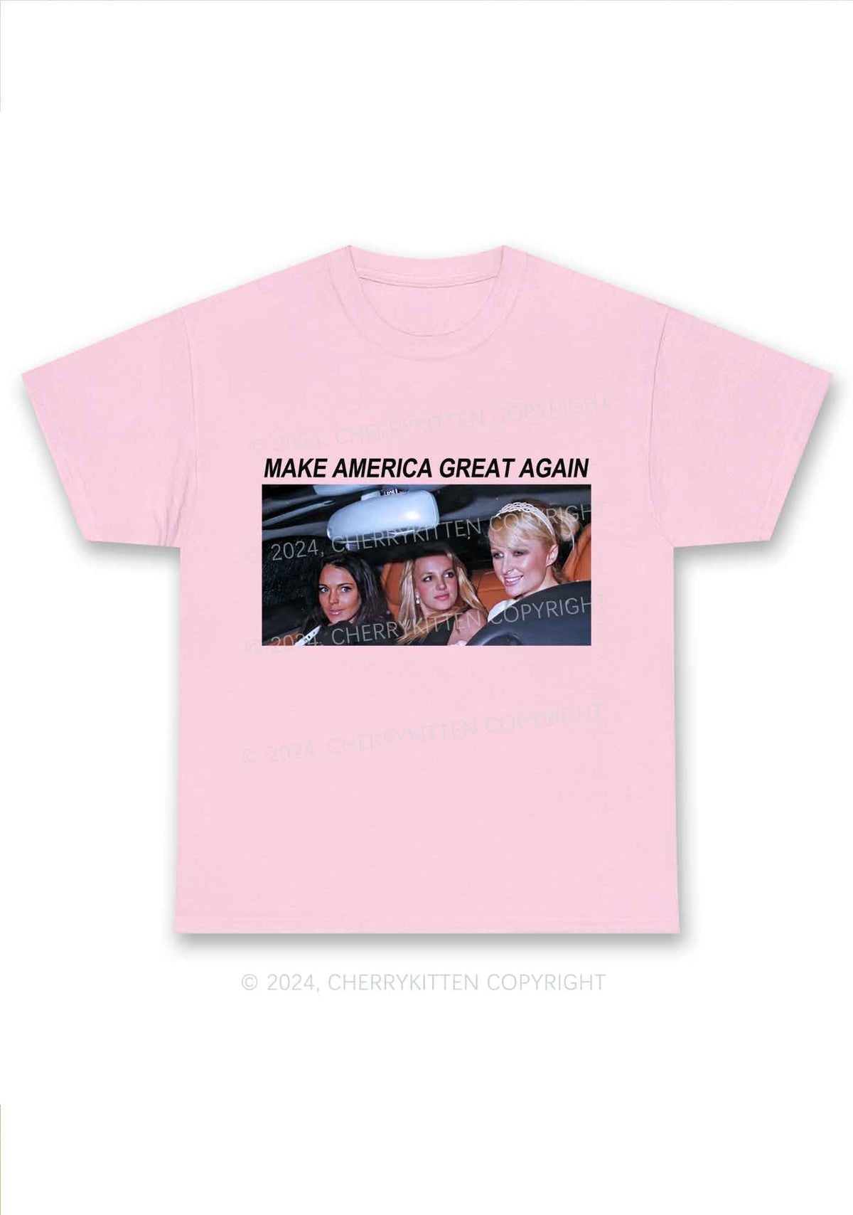 Make America Great Y2K Chunky Shirt Cherrykitten
