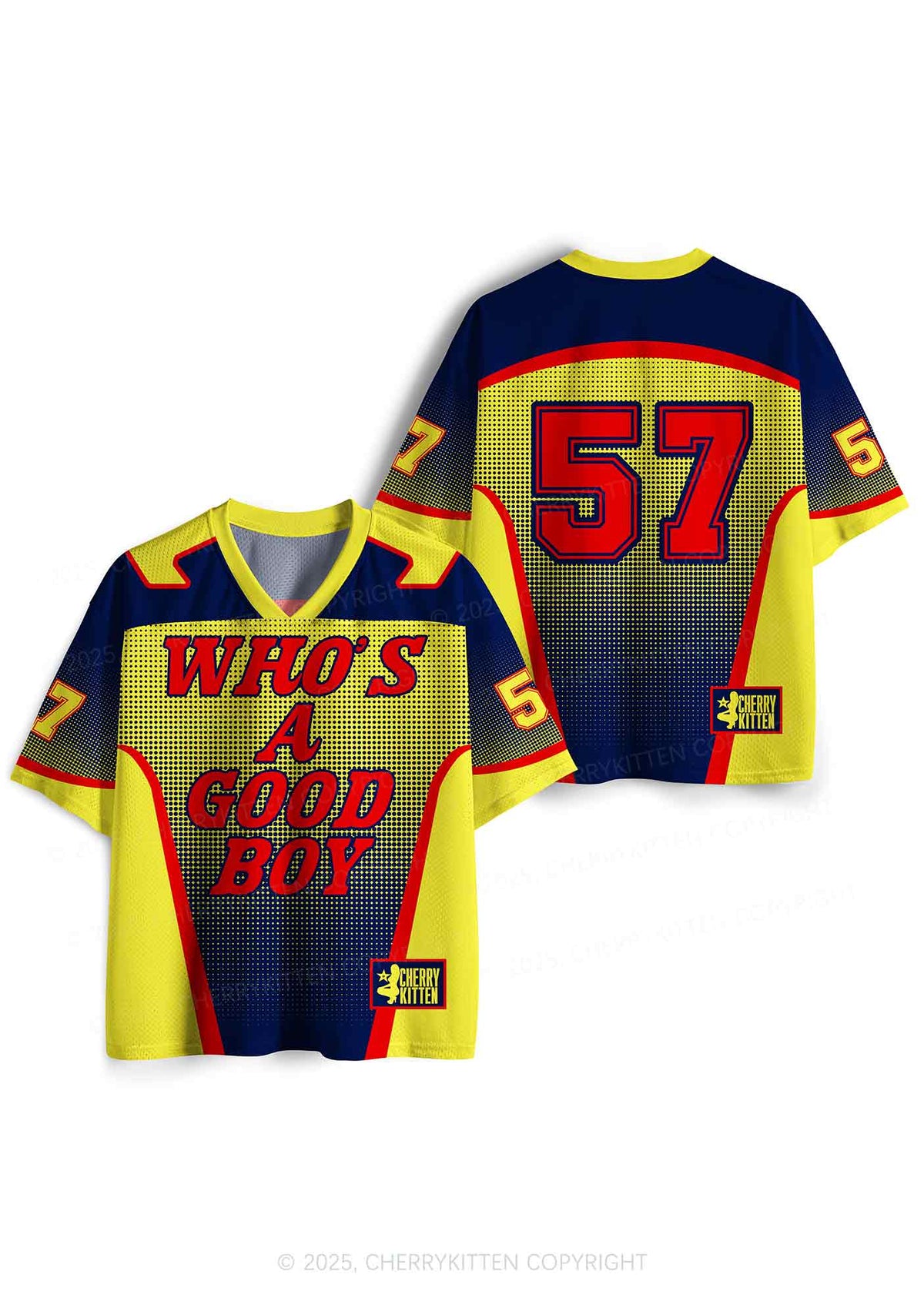 Custom Good Boy Y2K Sport Jersey Shirts Cherrykitten