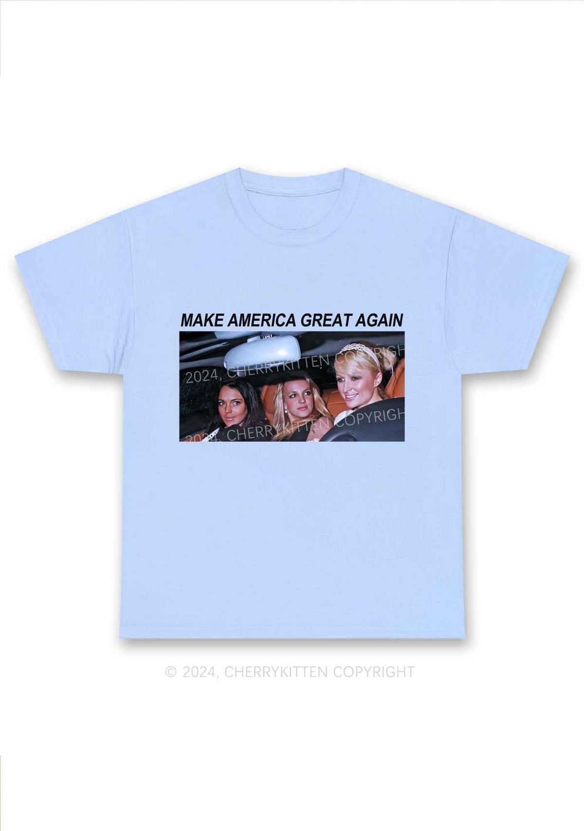 Make America Great Y2K Chunky Shirt Cherrykitten