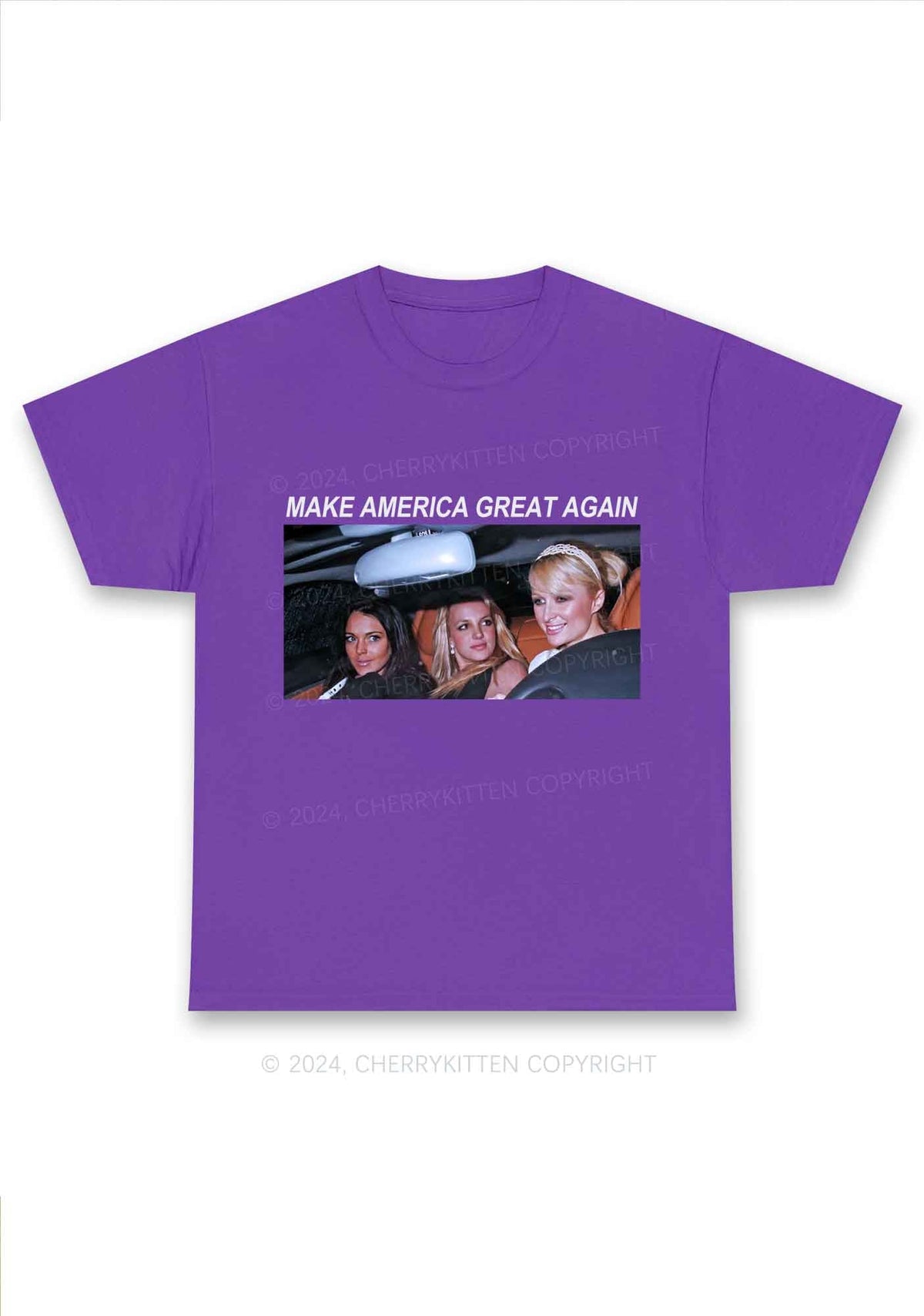 Make America Great Y2K Chunky Shirt Cherrykitten