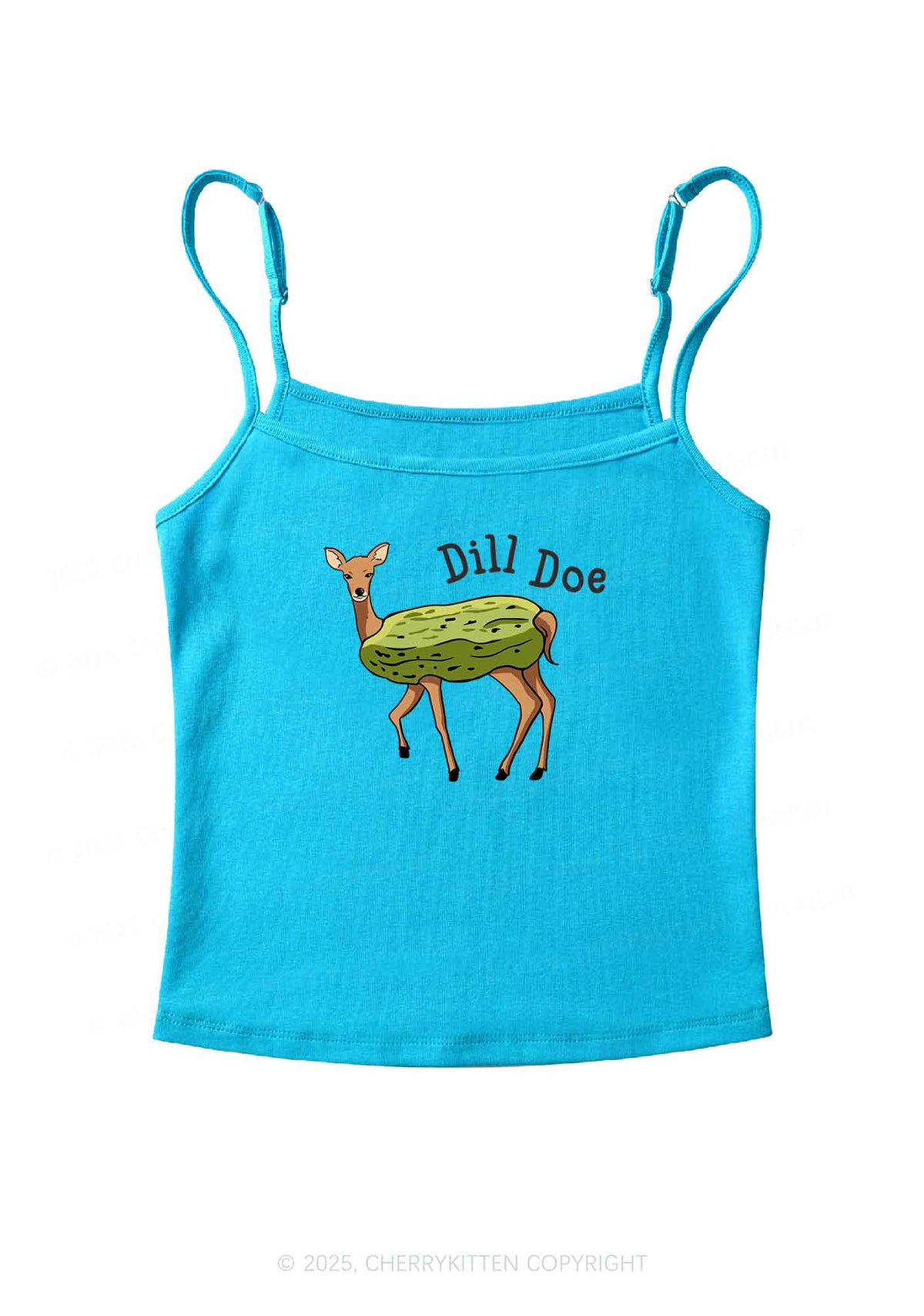 Dill Doe Y2K Spaghetti Strap Cami Cherrykitten