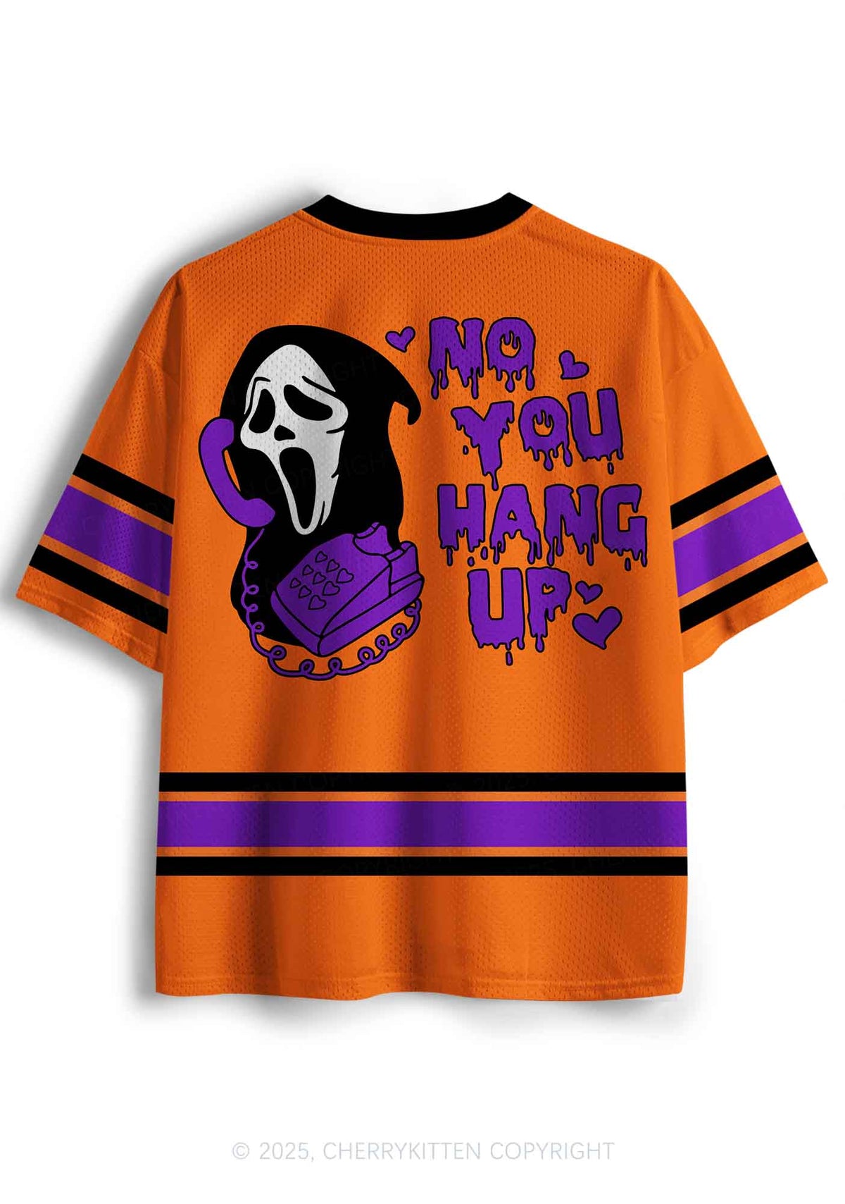 Halloween Custom Horror Hang Up Y2K Sport Jersey Shirts Cherrykitten