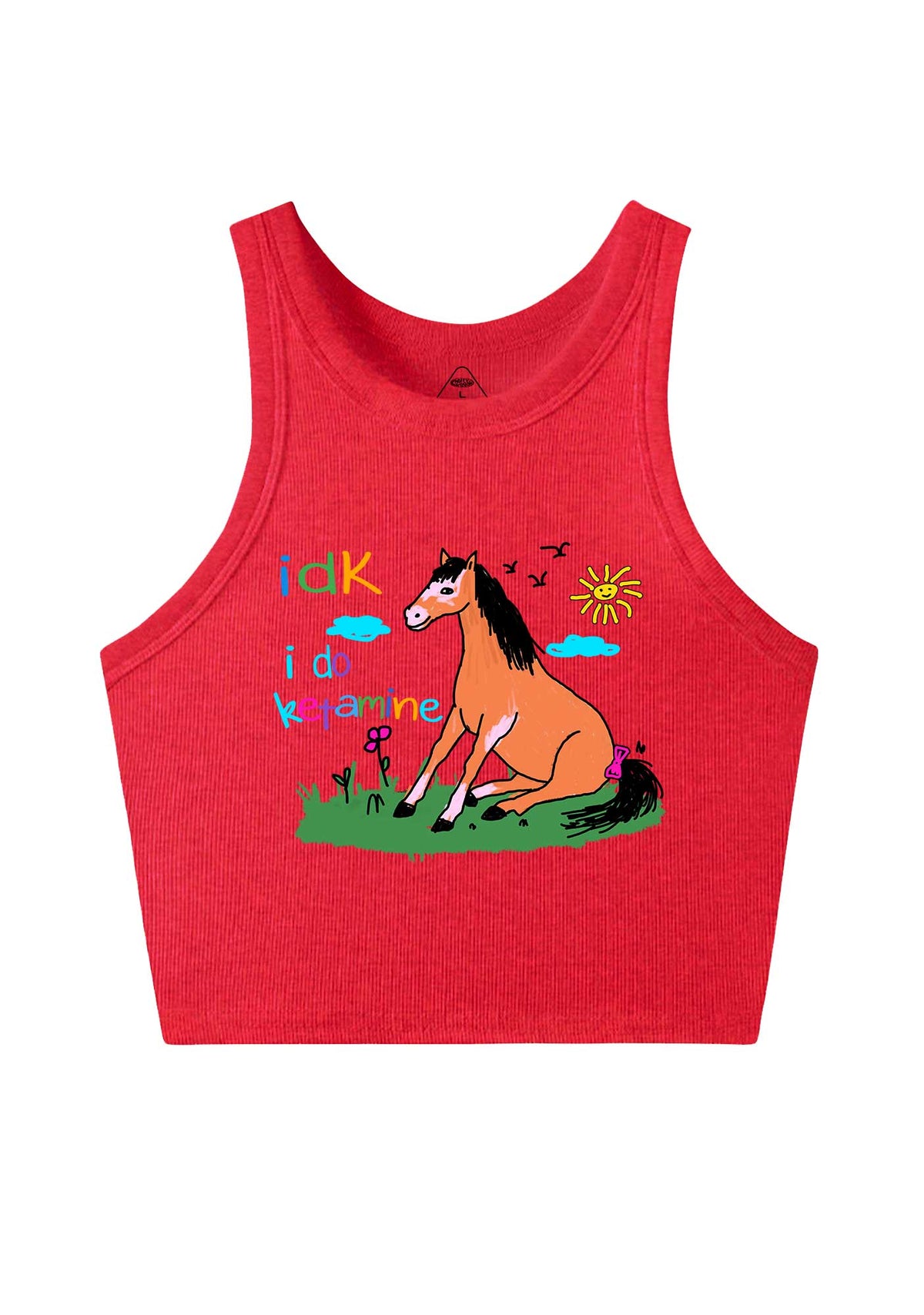 I Do kxxamine Y2K Crop Tank Top Cherrykitten