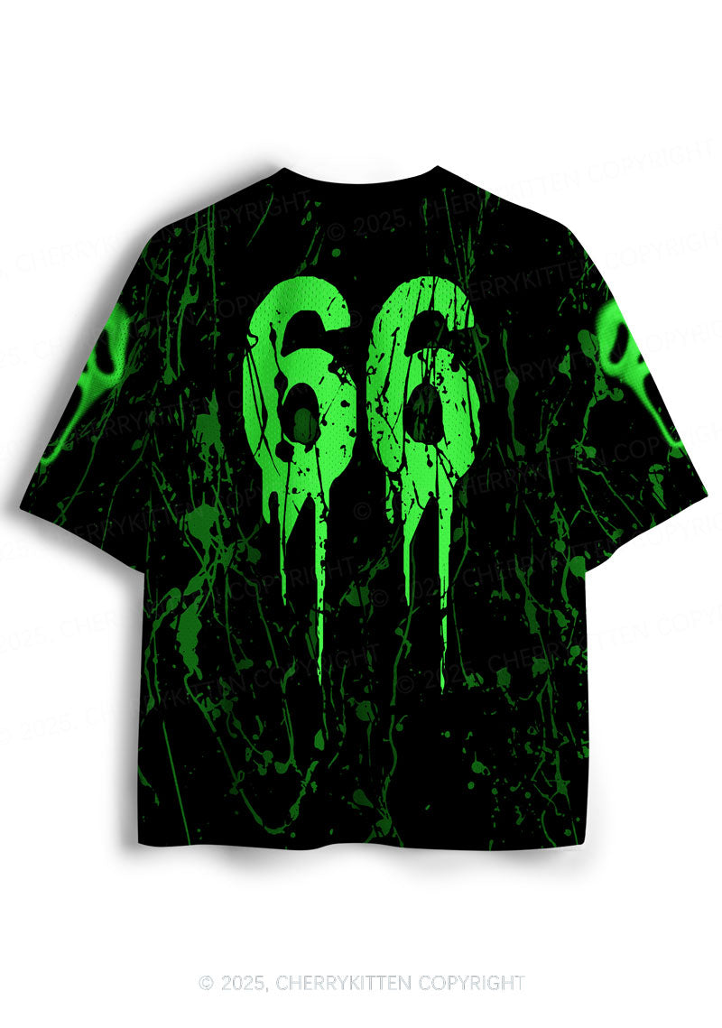 Custom Halloween Stab Ghost Y2K Sport Jersey Shirts Cherrykitten