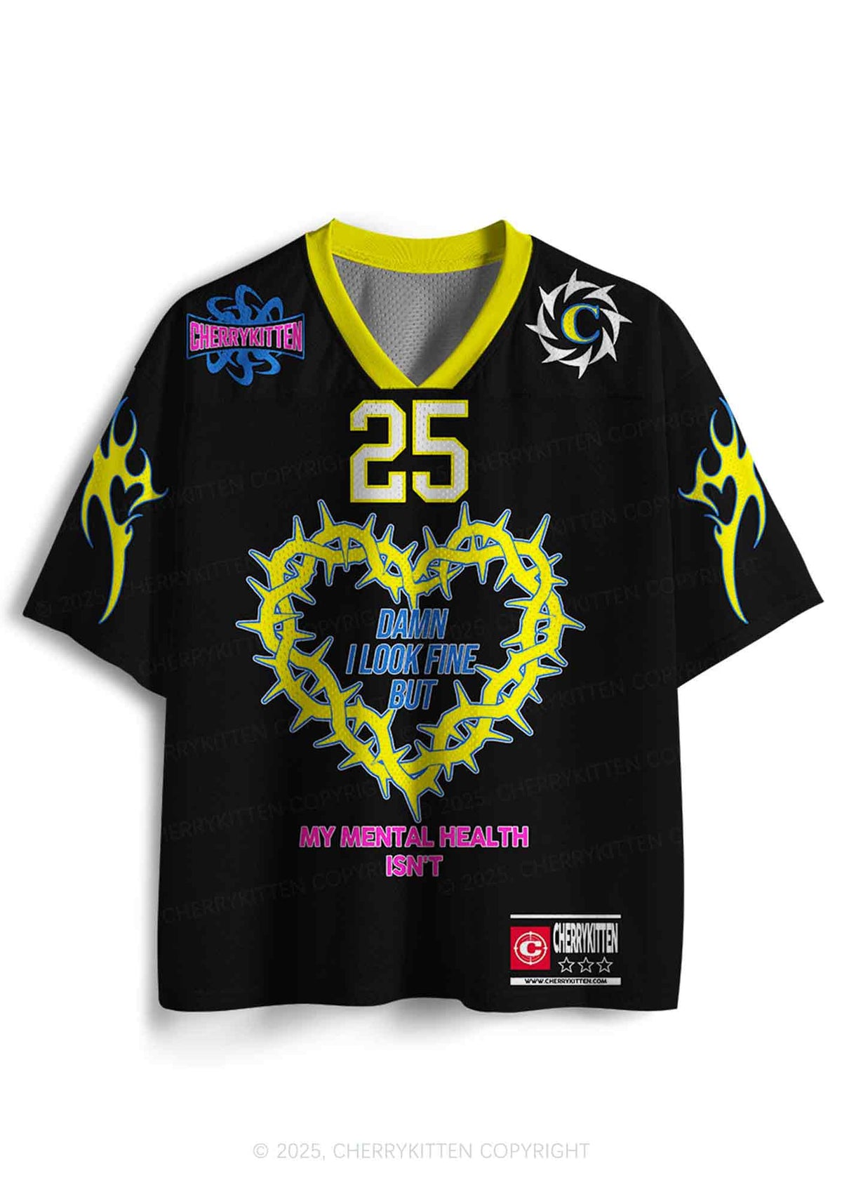 Custom I Look Fine Y2K Sport Jersey Shirts Cherrykitten