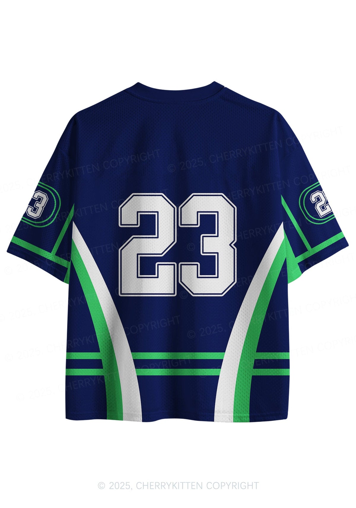 Custom Text Navy Lime Y2K Sport Jersey Shirts Cherrykitten