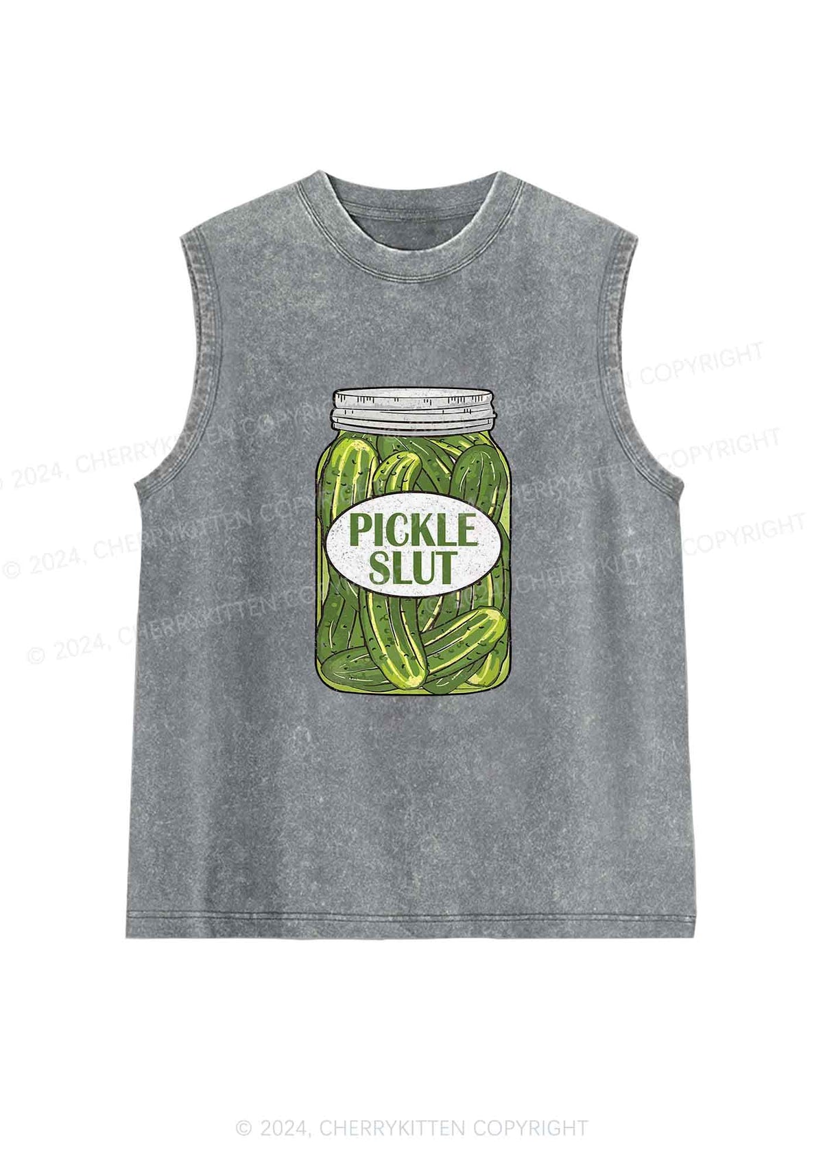 Pickle Slxt Y2K Washed Tank Cherrykitten