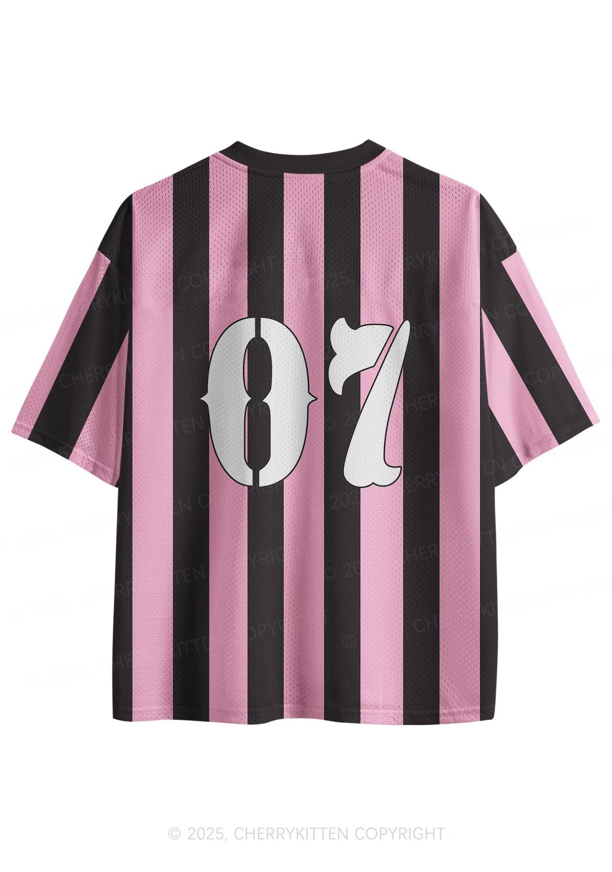 Custom Team Stripe Y2K Sport Jersey Shirts Cherrykitten