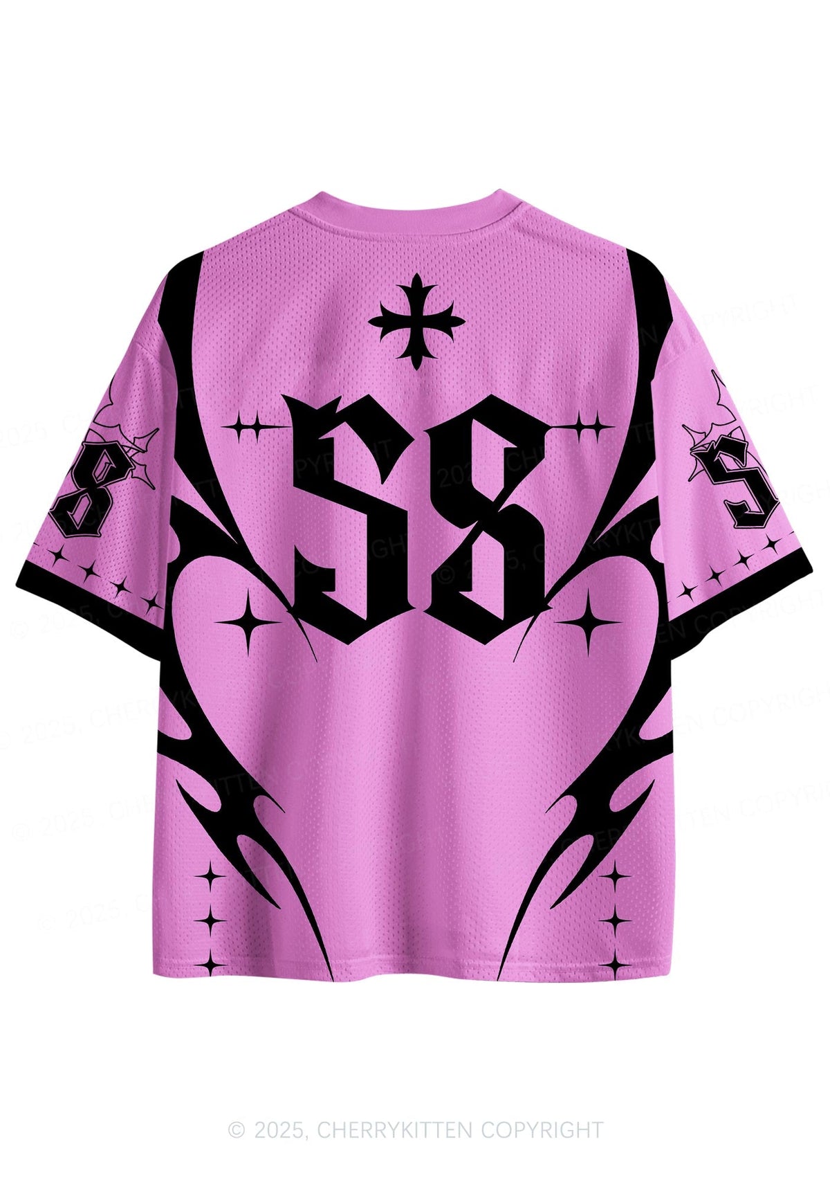 Custom Pink Flame Cxxt Y2K Sport Jersey Shirts Cherrykitten