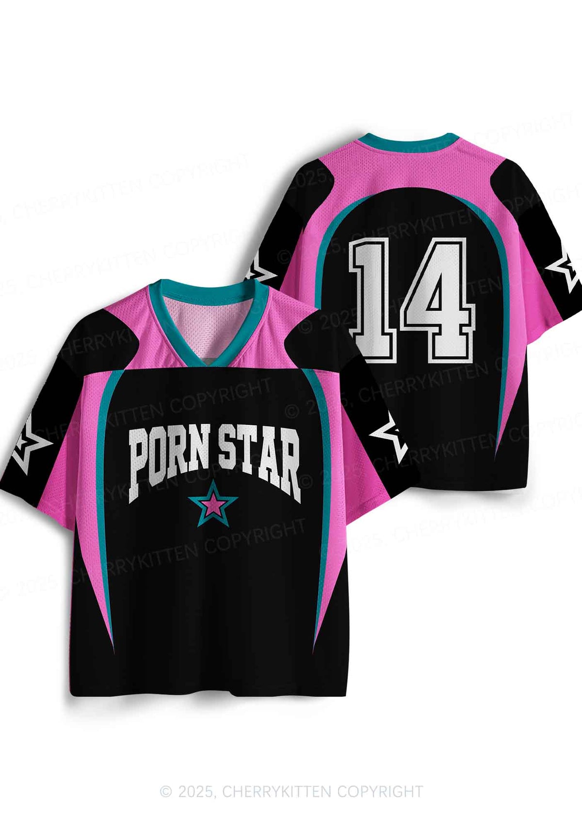 Custom Pxrn Star Y2K Sport Jersey Shirts Cherrykitten