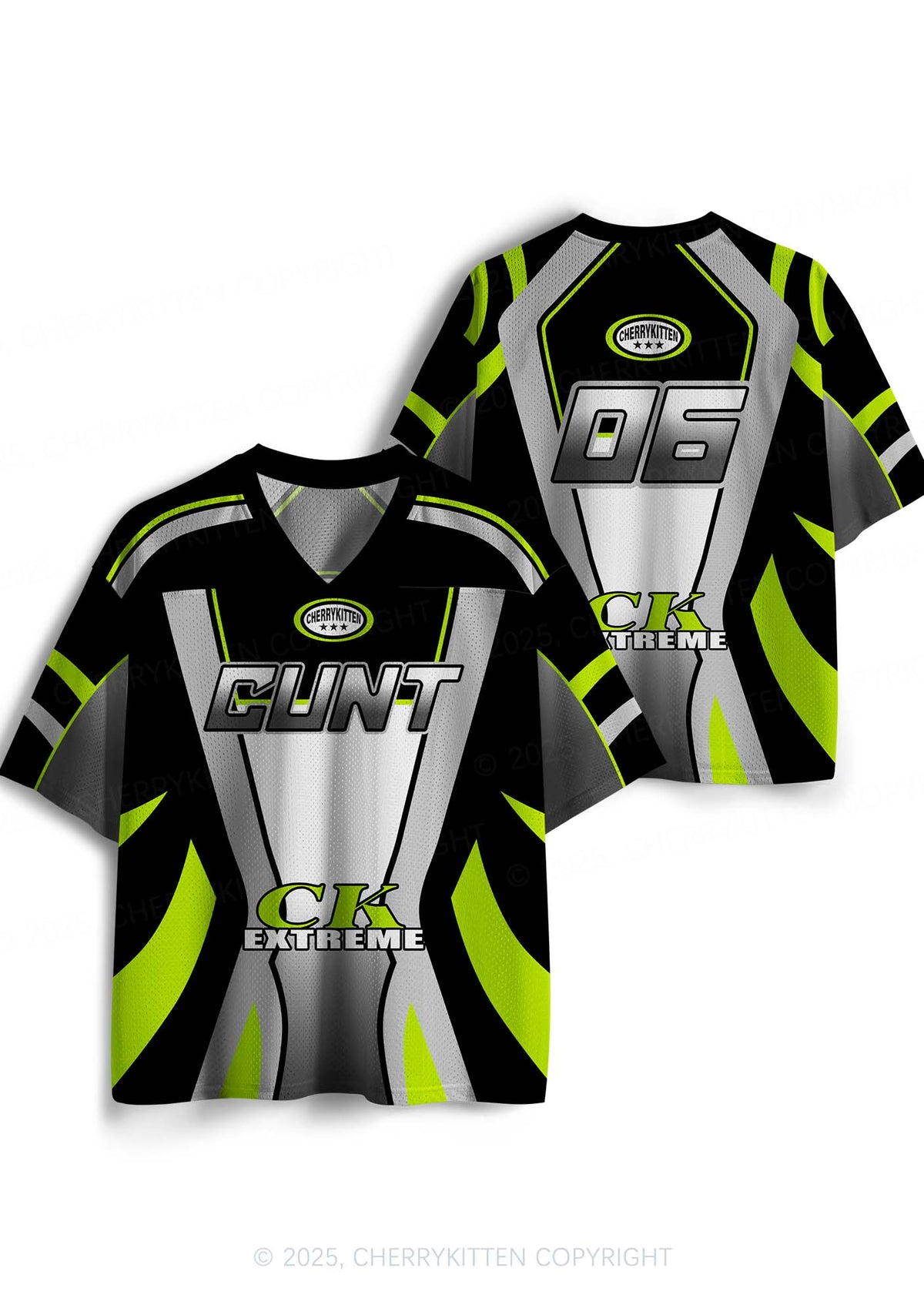 Custom CK Cxxt Y2K Sport Jersey Shirts Cherrykitten