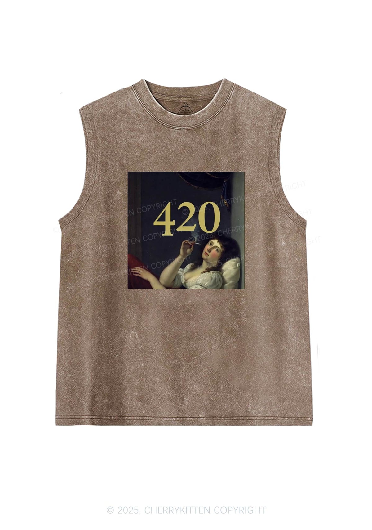 Four Twenty Y2K Washed Tank Cherrykitten