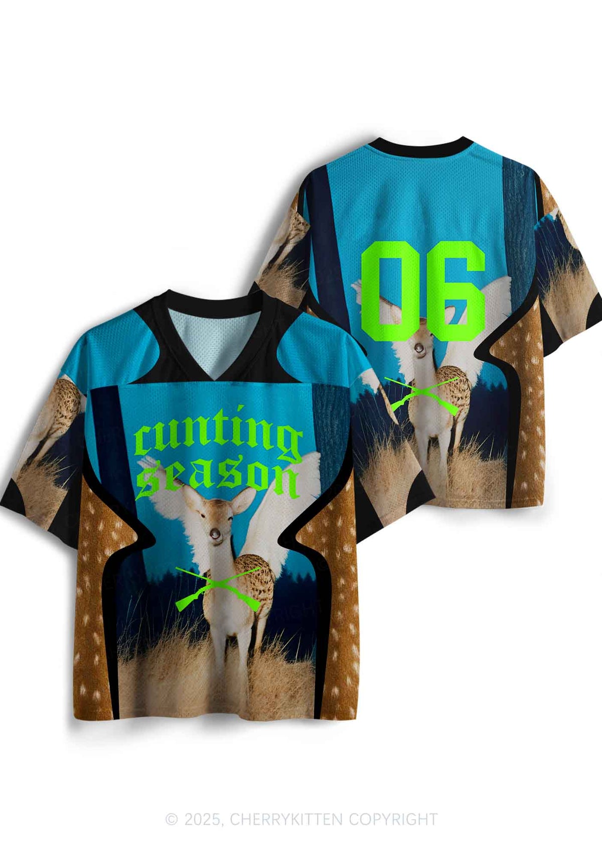 Custom Deer Cxxting Season Y2K Sport Jersey Shirts Cherrykitten