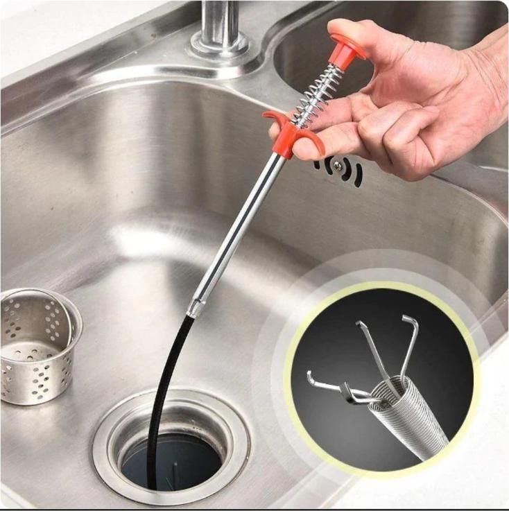 Drainage Block Remover Spring Pipe Cleaner Tool ⭐⭐⭐⭐⭐