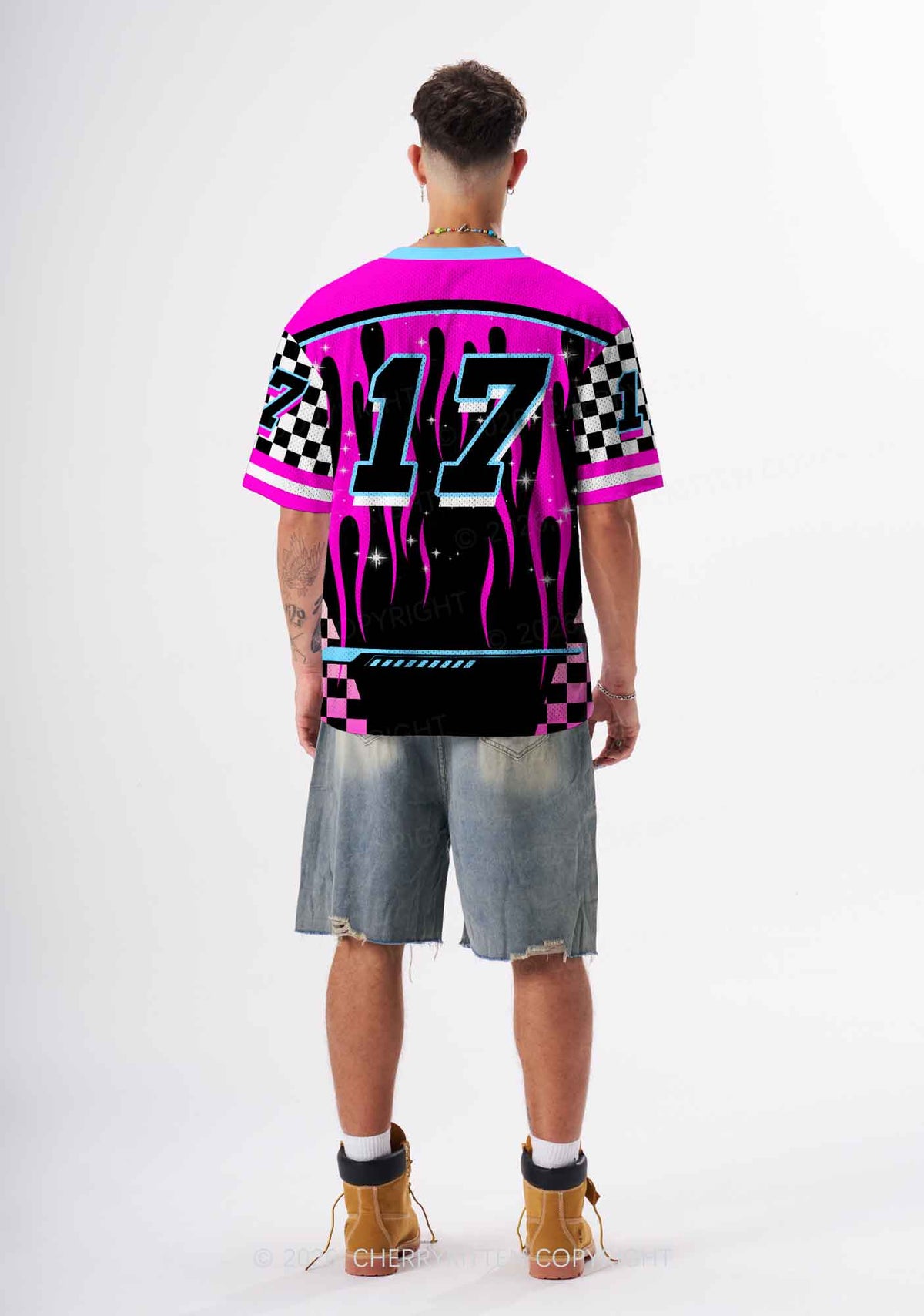 Rave Till You Cry Y2K Sport Jersey Shirts Cherrykitten