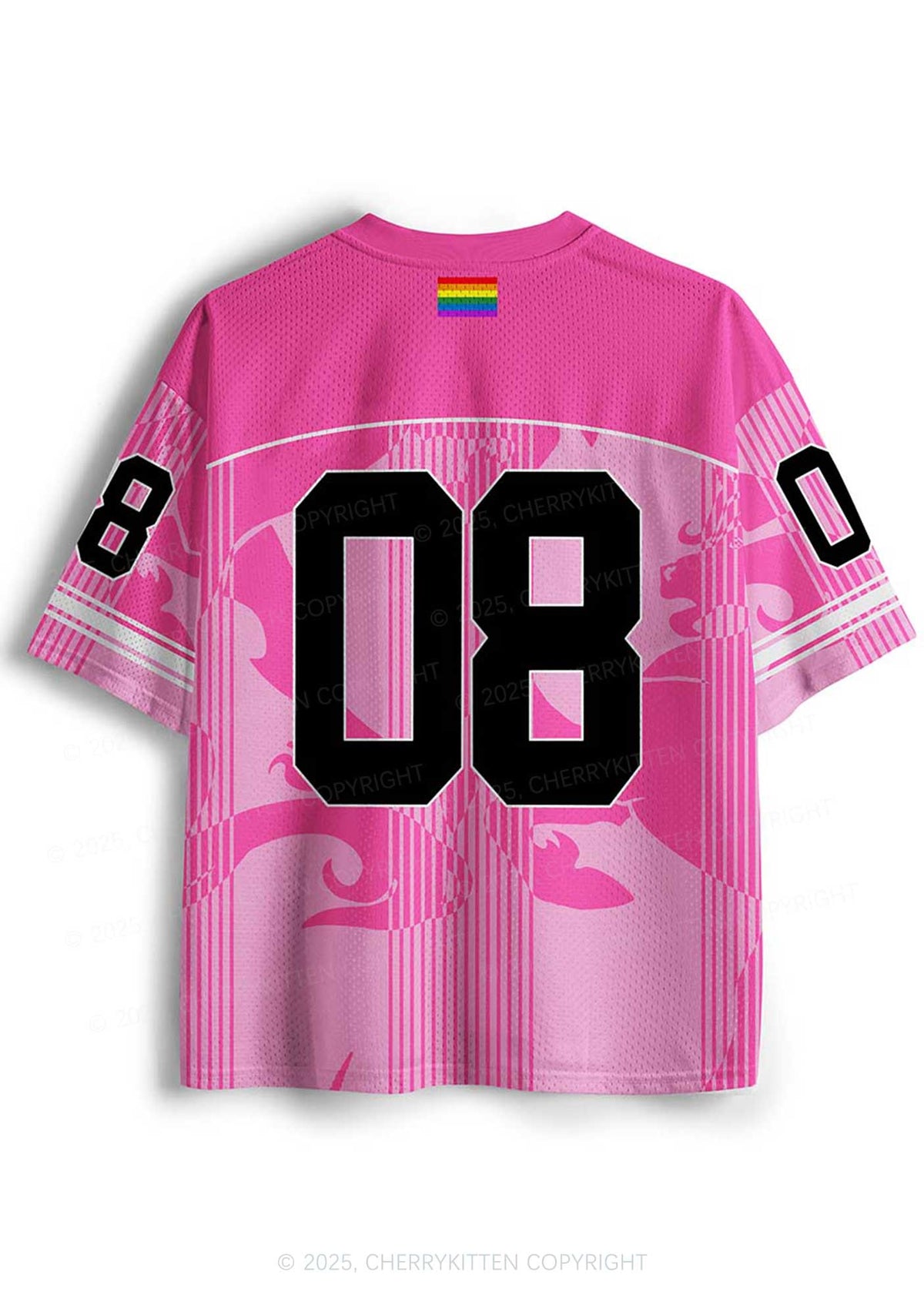 Custom Support Gay Rights Pride Y2K Sport Jersey Shirts Cherrykitten