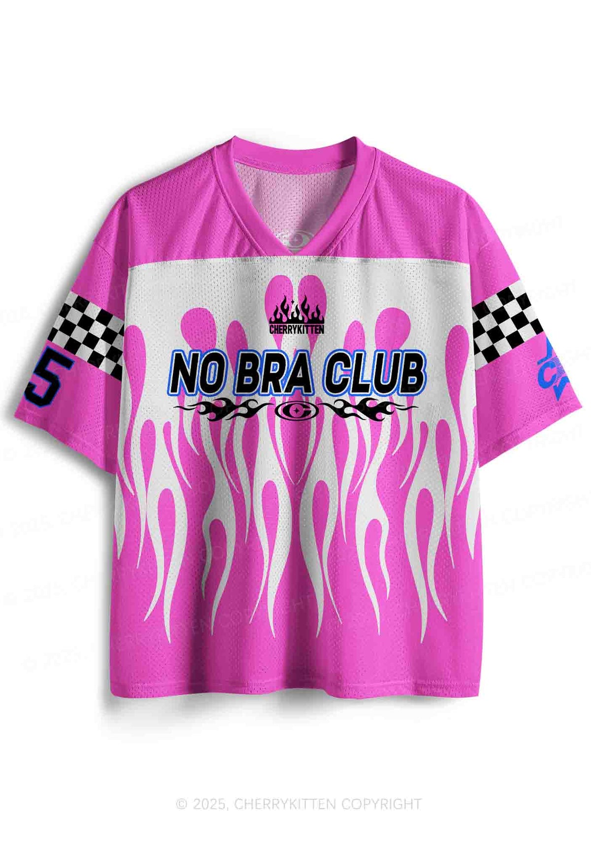Custom No Bra Club Y2K Sport Jersey Shirts Cherrykitten