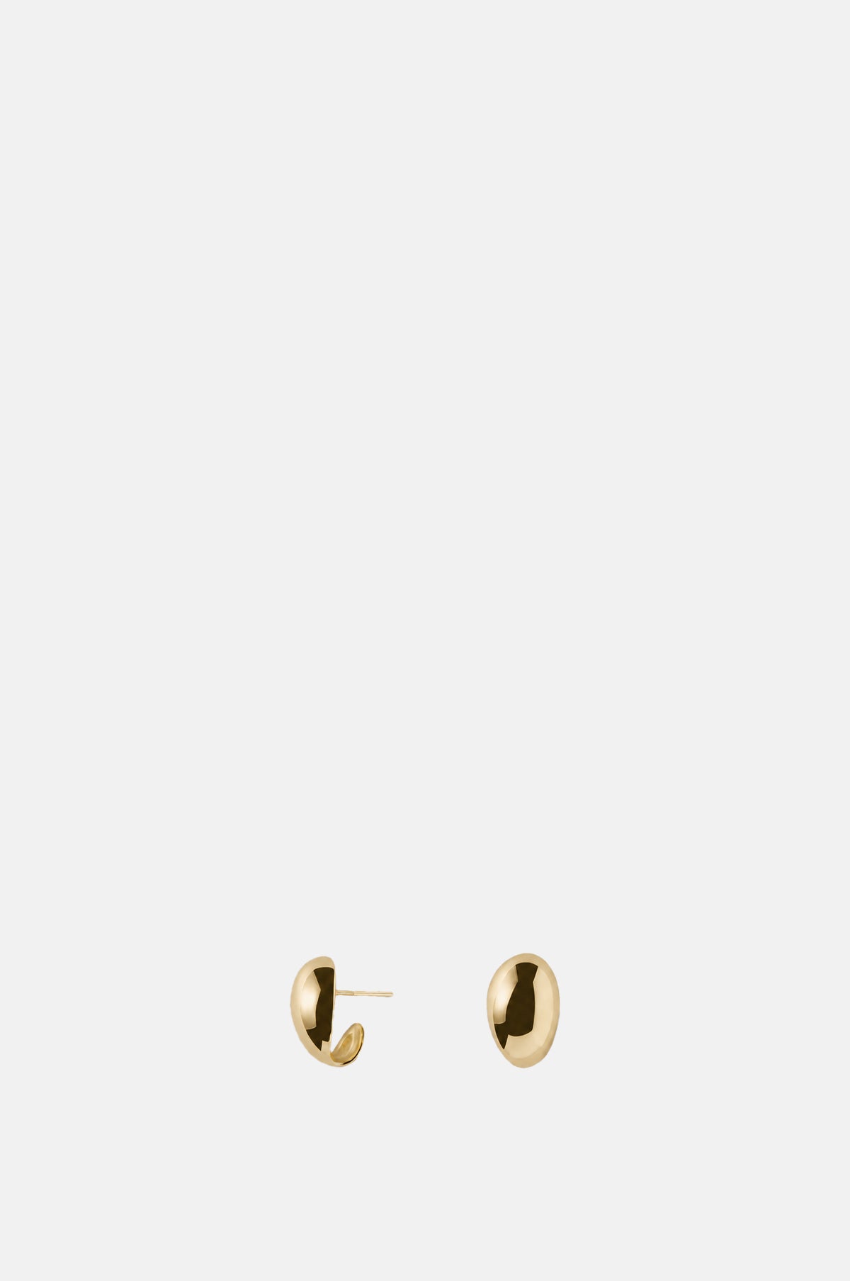 Petite Spoon Earrings Gold