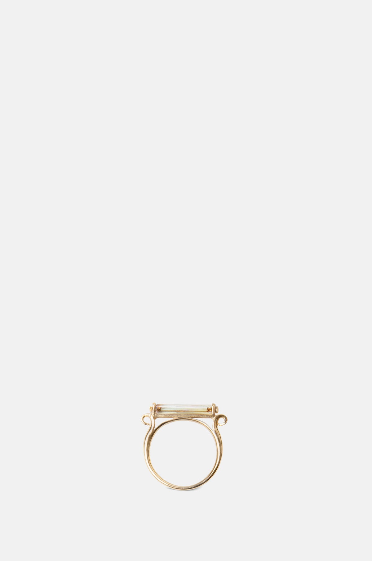 Iridescent Bar Ring