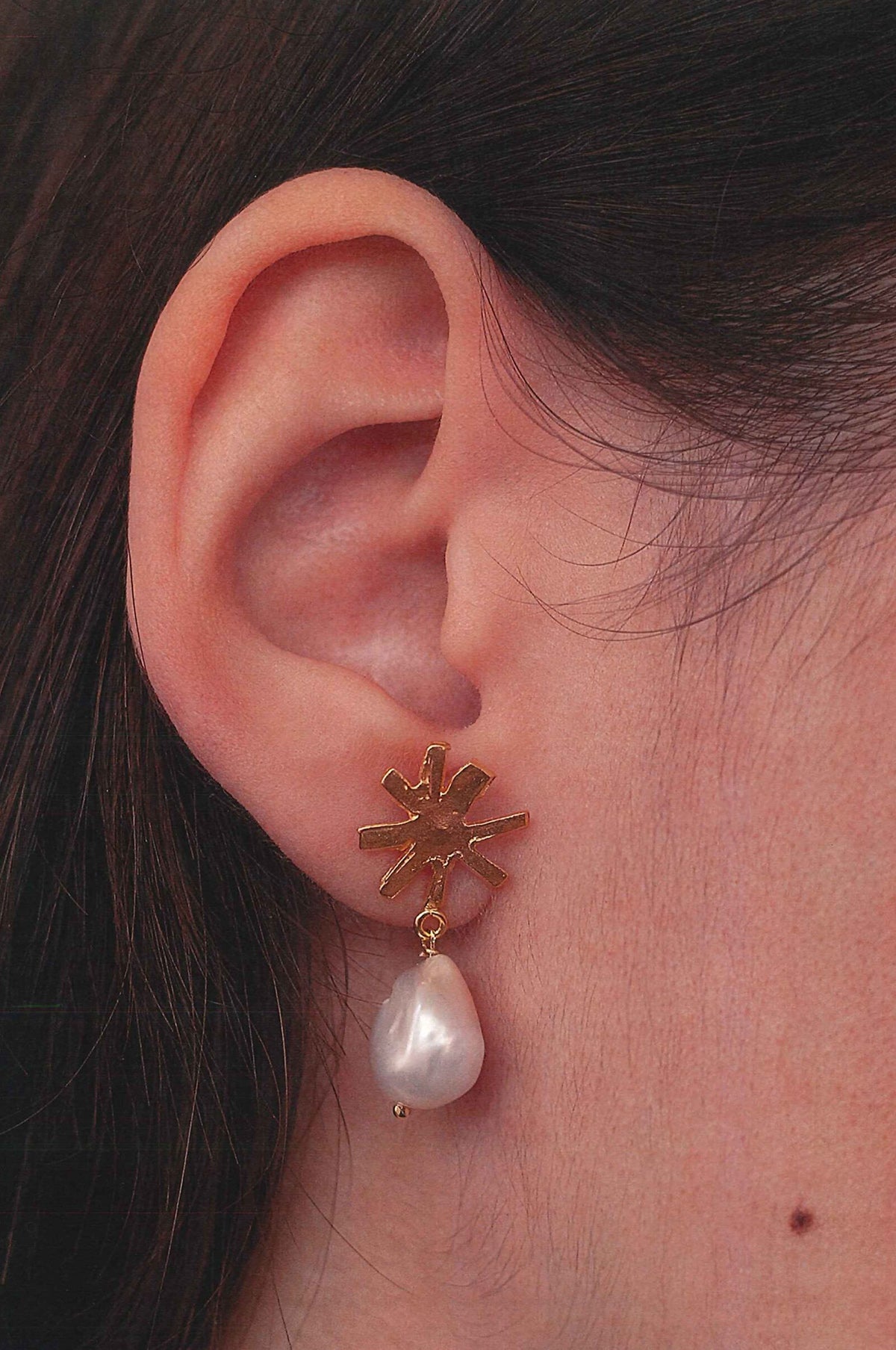 Ast. 002 Earrings Gold