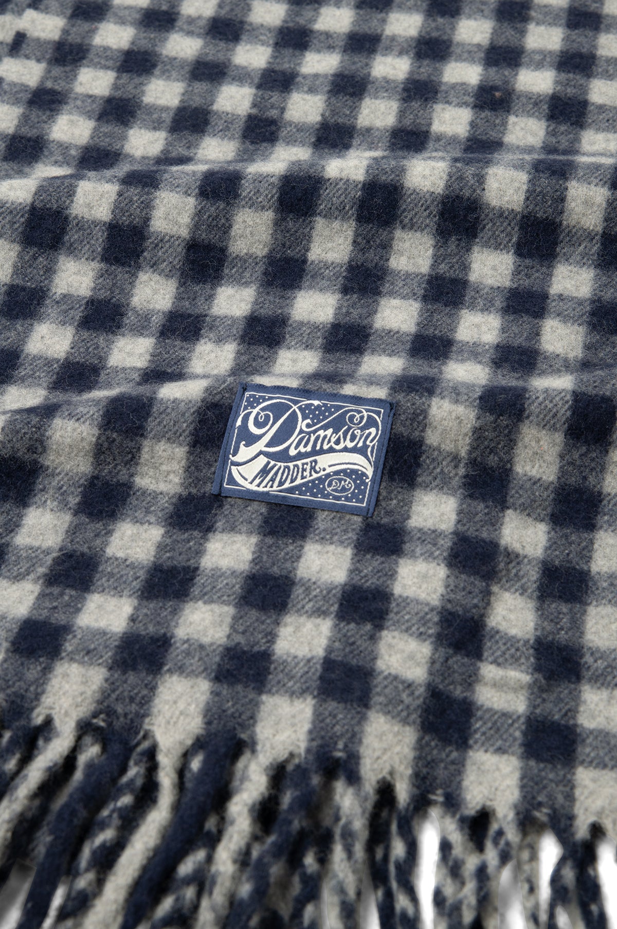 Wool Scarf Willow Gingham