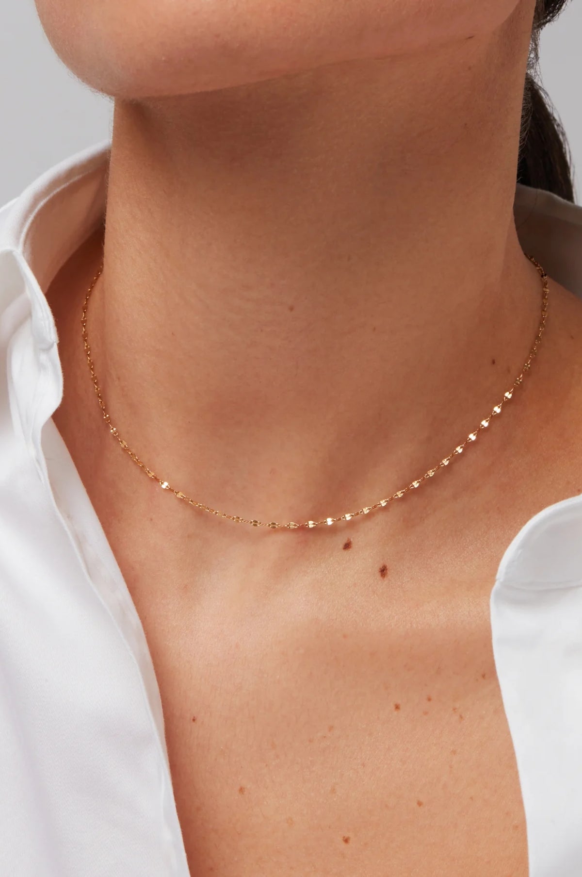 Capri Gold Choker Necklace