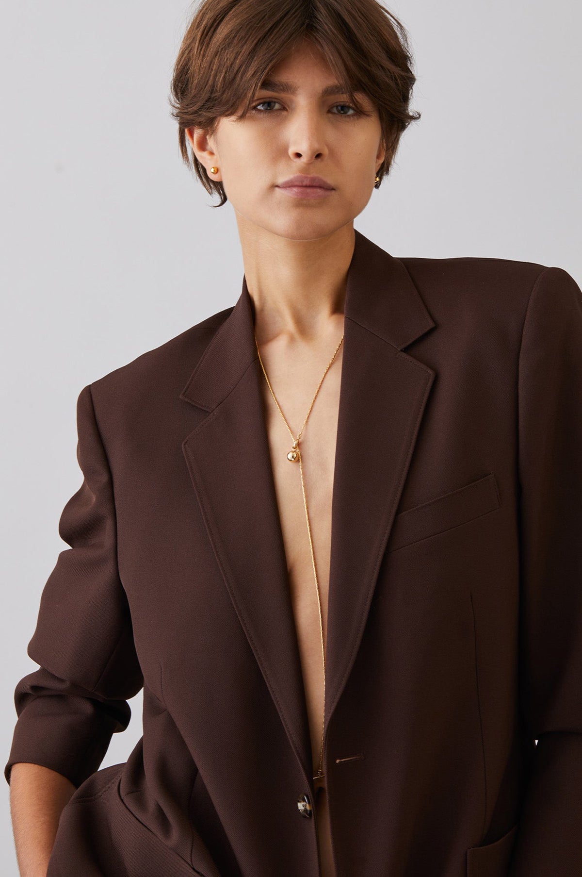 Constance Gold Wrap Chain Necklace