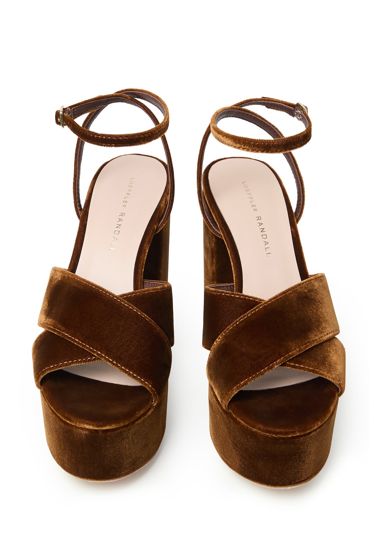 Loretta Platform Sandal Dark Brown
