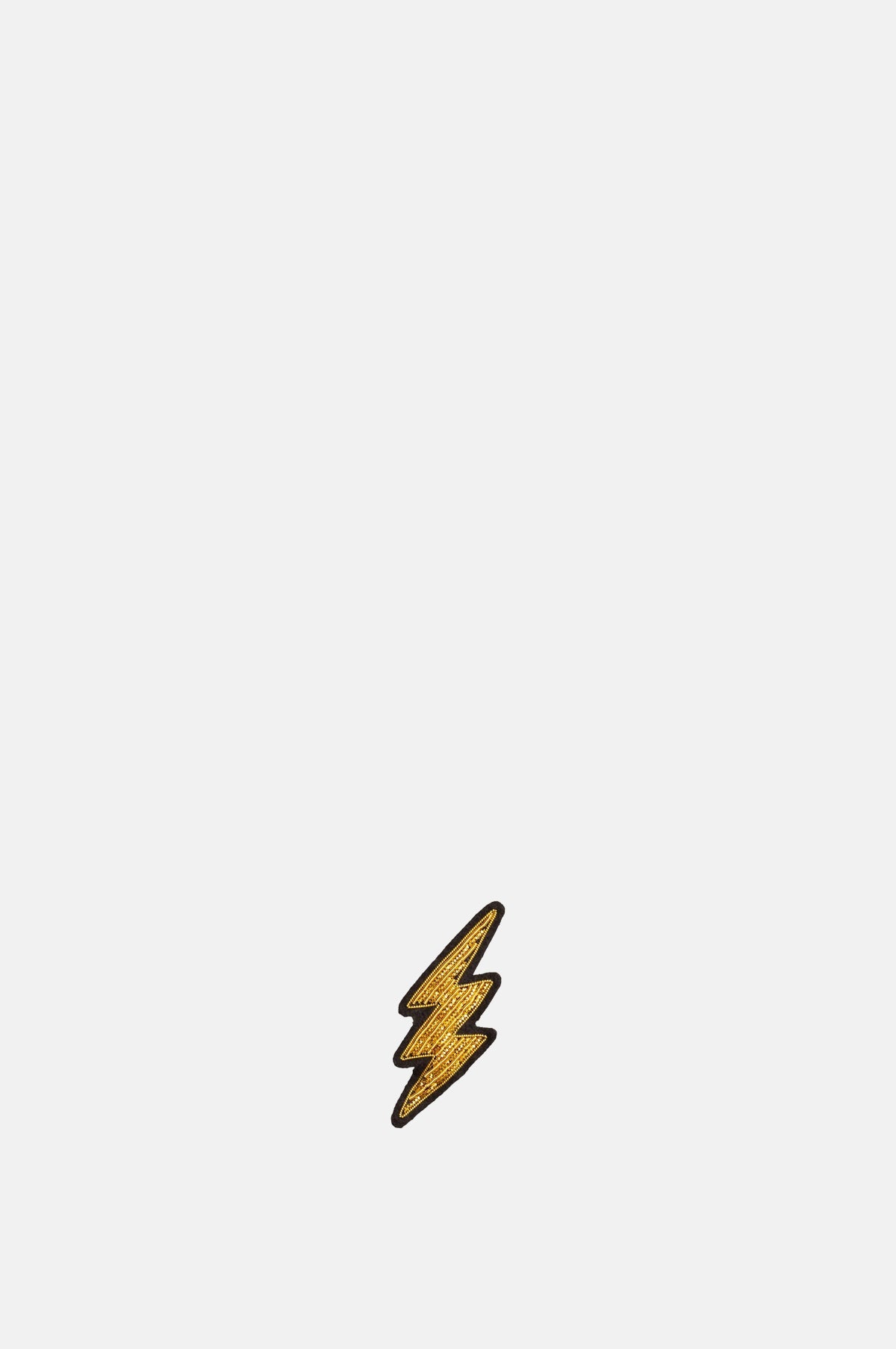 Small Golden Lightning Brooch