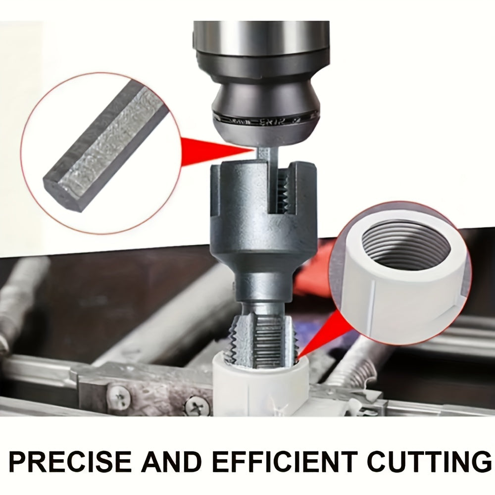 Internal & External Pipe Threading Tool Pipe Threading Die Head for Electric Drill