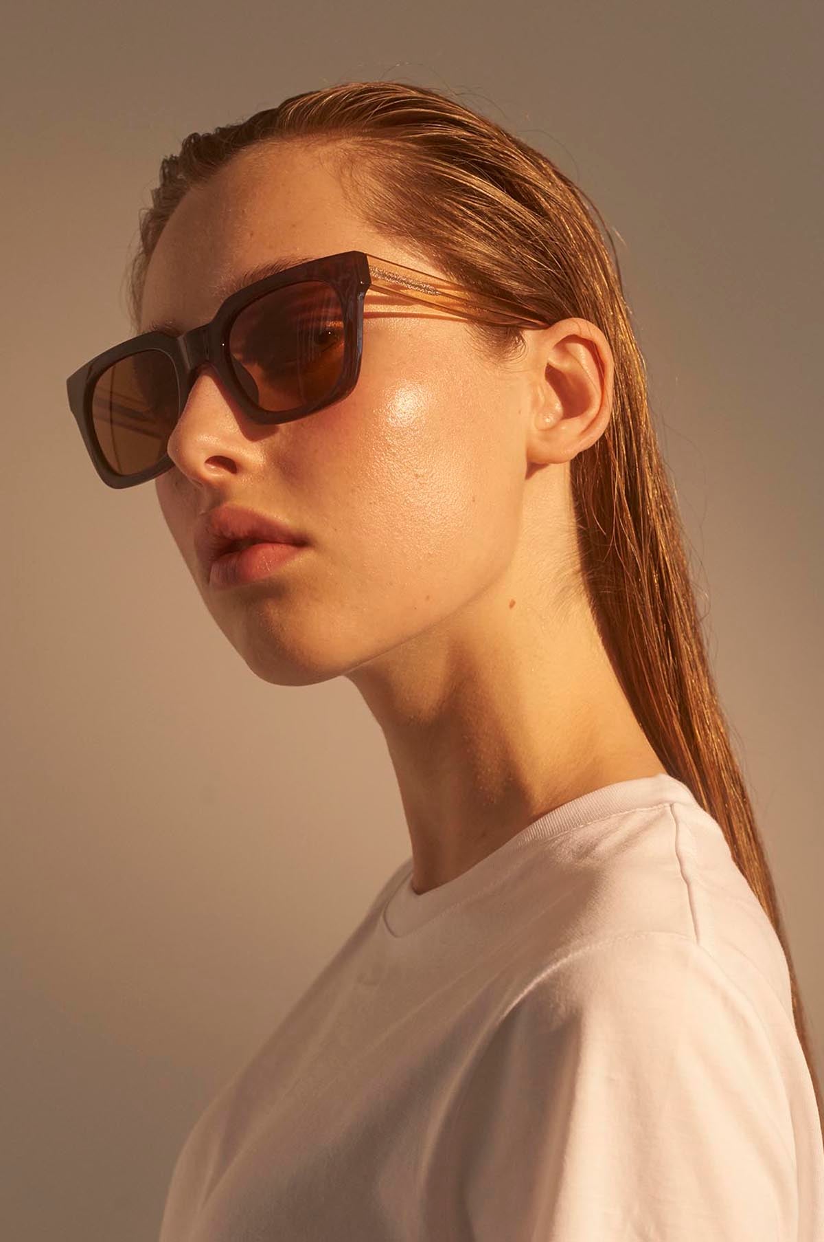 Nancy Sunglasses Demi Tortoise