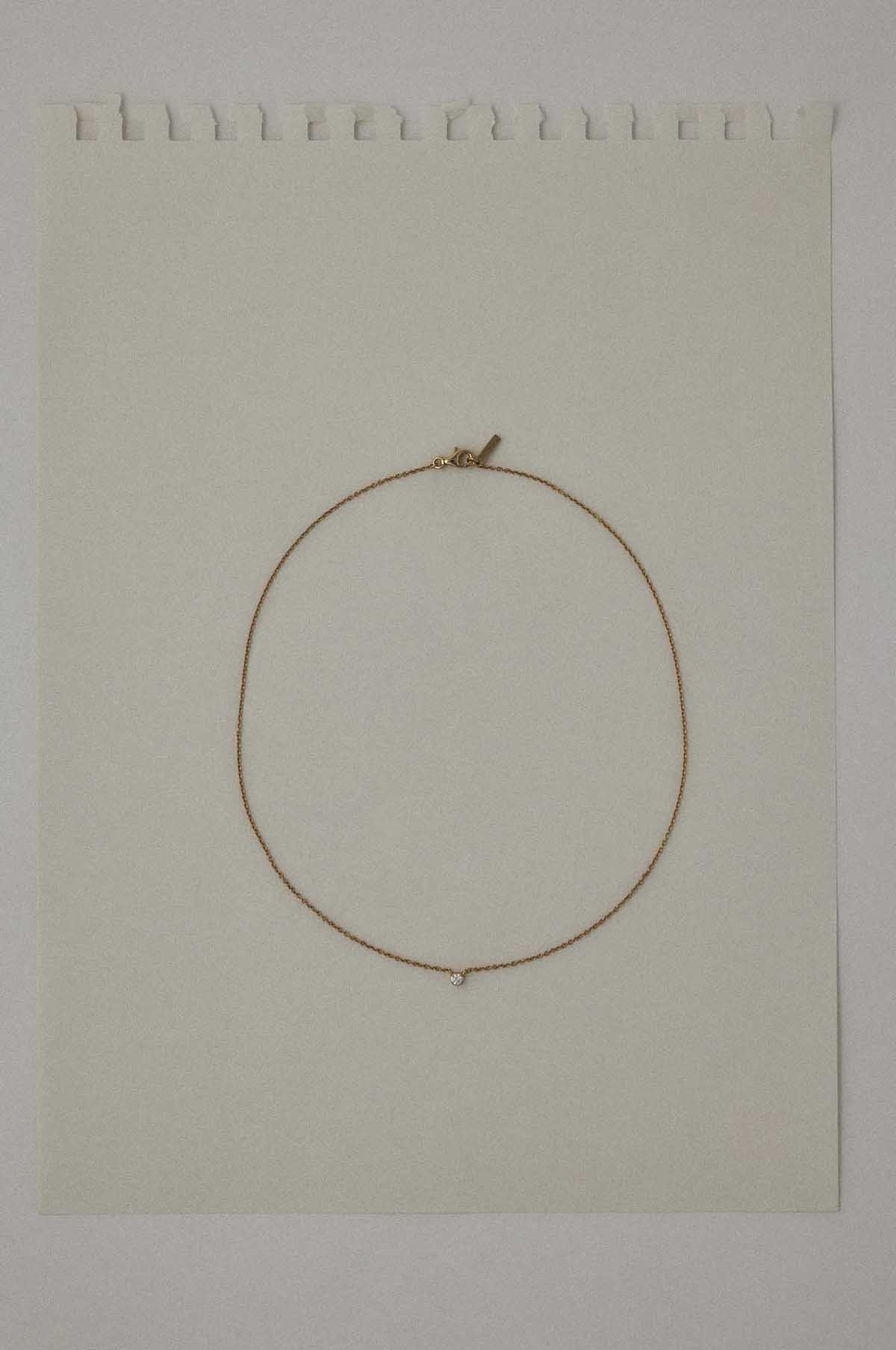 Oda Floating Gold Necklace