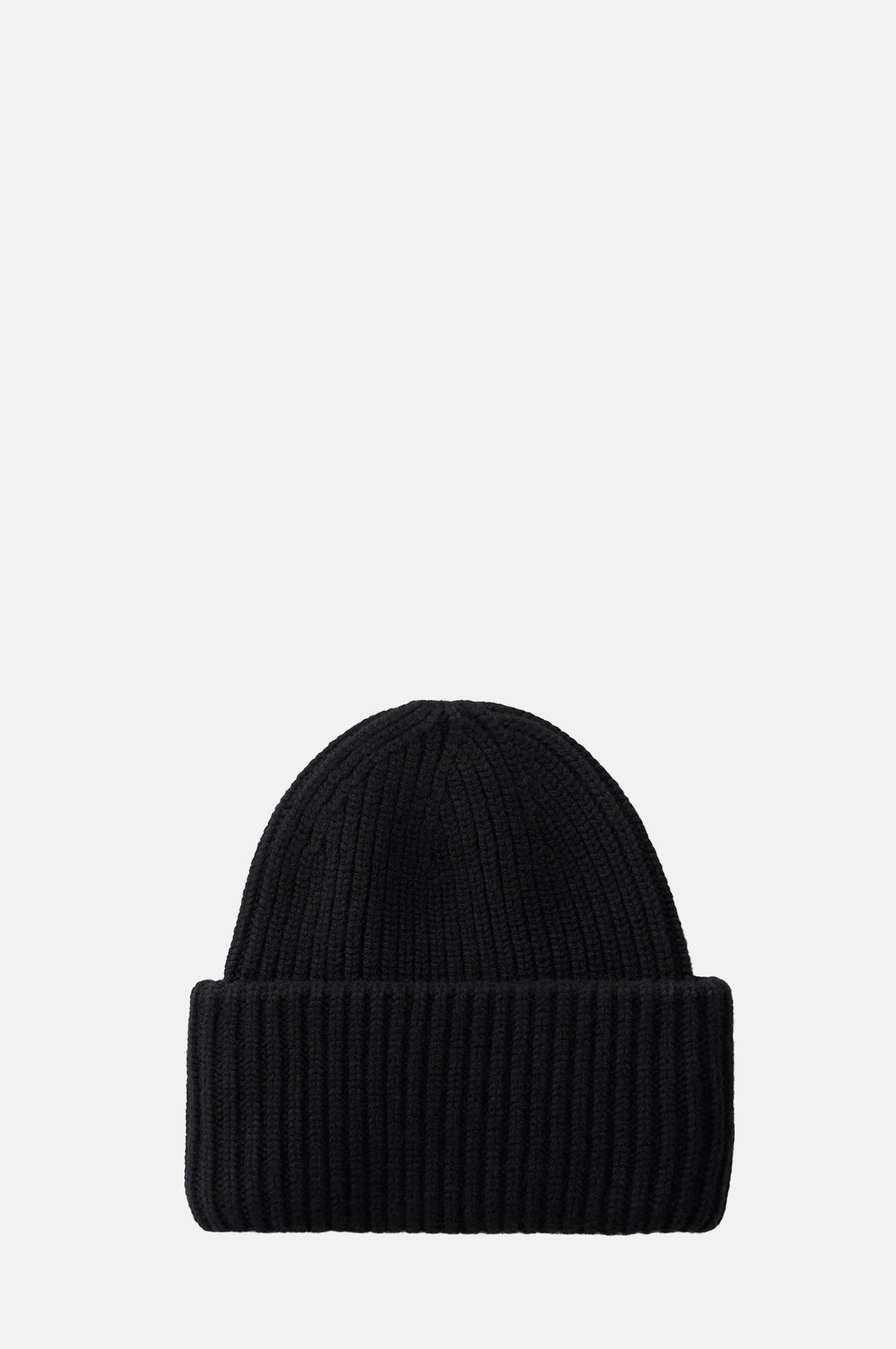 Ribbed Beanie Black