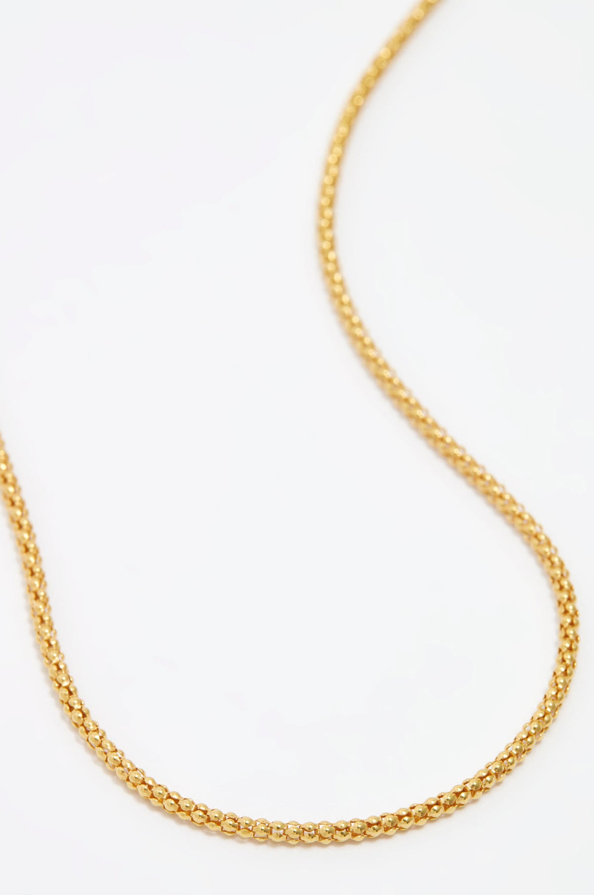 Soru Charm Rope Gold Necklace