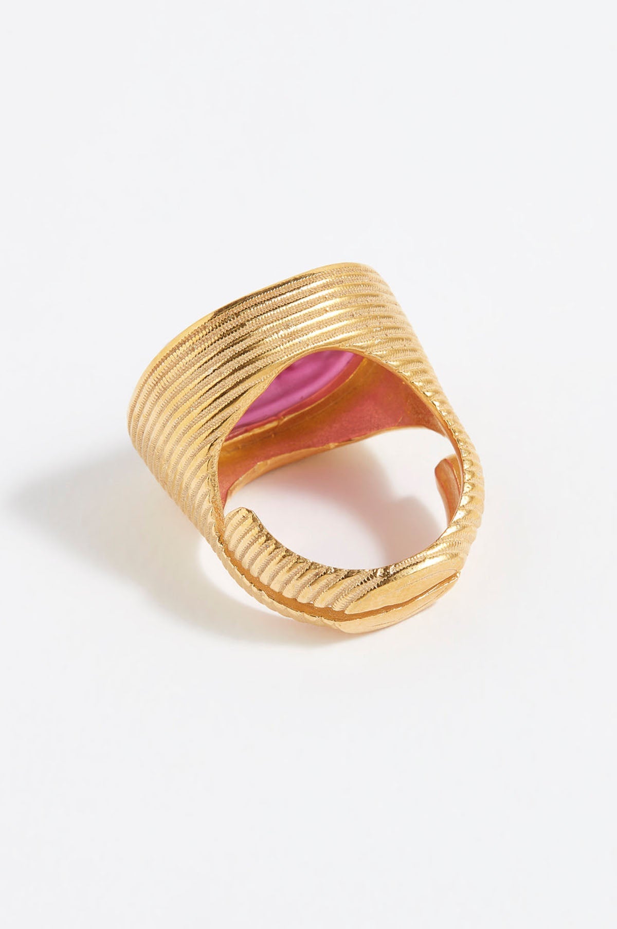 Strength Talisman Ring Magenta