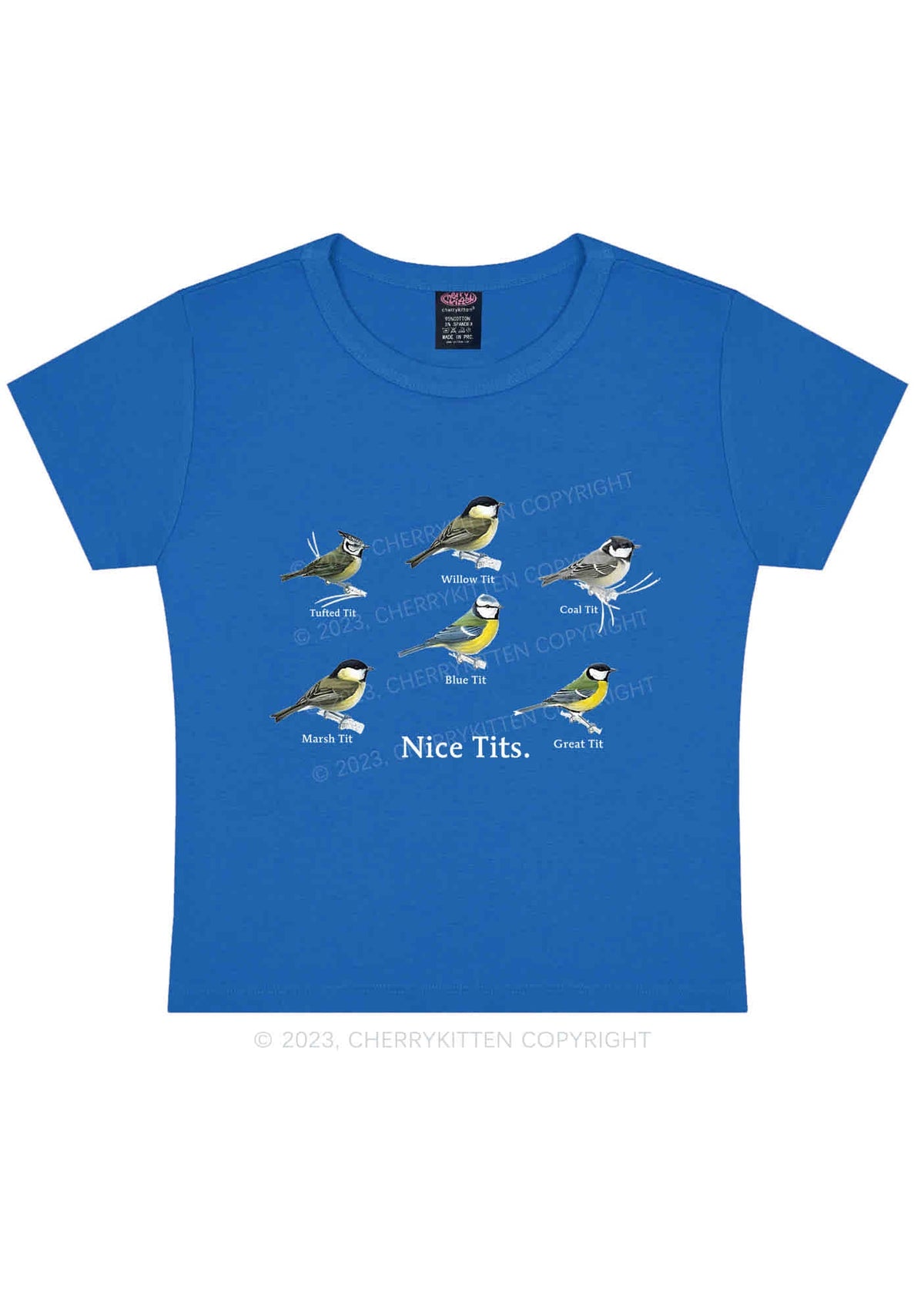 Nice Txts Category Y2K Baby Tee Cherrykitten