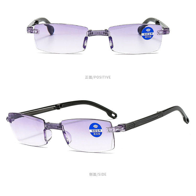 SmartVision Pro™ ( Buy 1 Get 1 ) - Diamond Cut Adaptive Foldable Power Mobile Protection Reading Glasses ⭐⭐⭐⭐