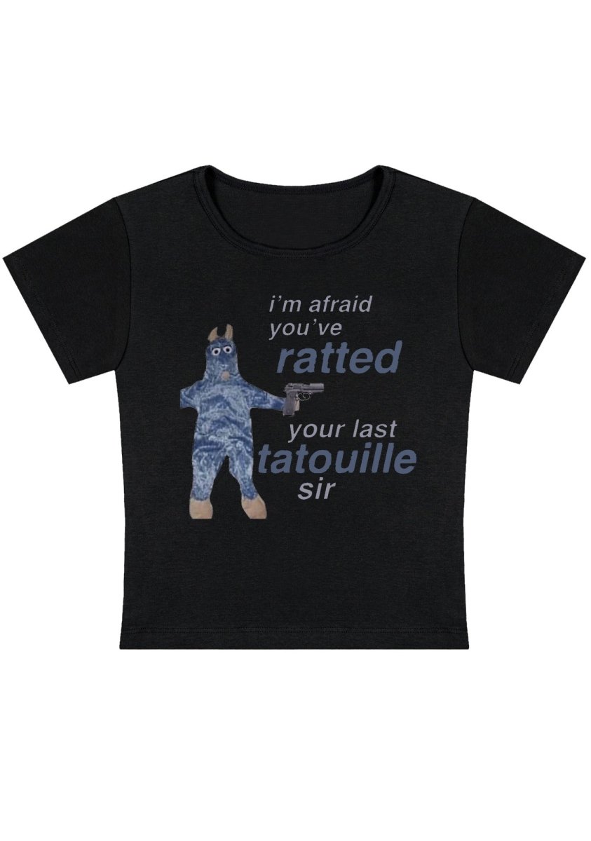 Ratted Last Tatouille Y2k Baby Tee
