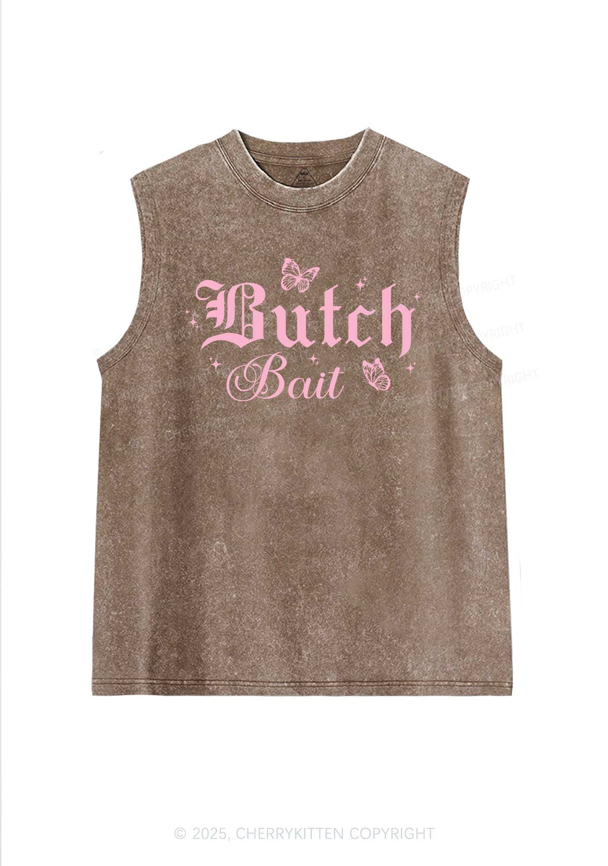 Butch Bait Pride Y2K Washed Muscle Tank Cherrykitten