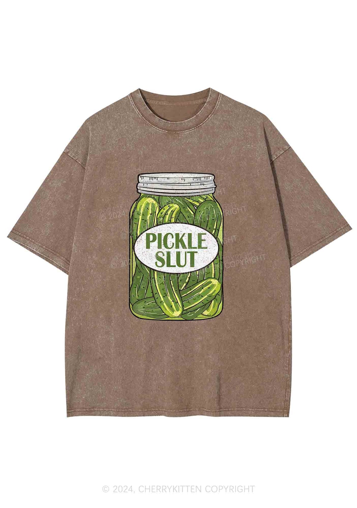Pickle Slxt Y2K Washed Tee Cherrykitten