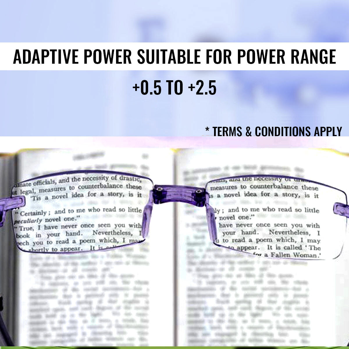 SmartVision Pro™ ( Buy 1 Get 1 ) - Diamond Cut Adaptive Foldable Power Mobile Protection Reading Glasses ⭐⭐⭐⭐