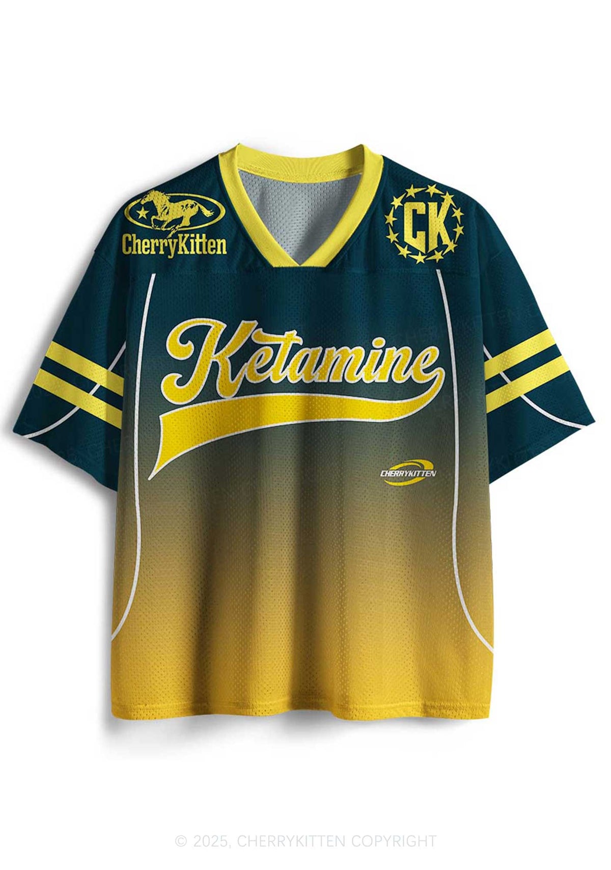 Custom Ketamxxe Y2K Sport Jersey Shirts Cherrykitten
