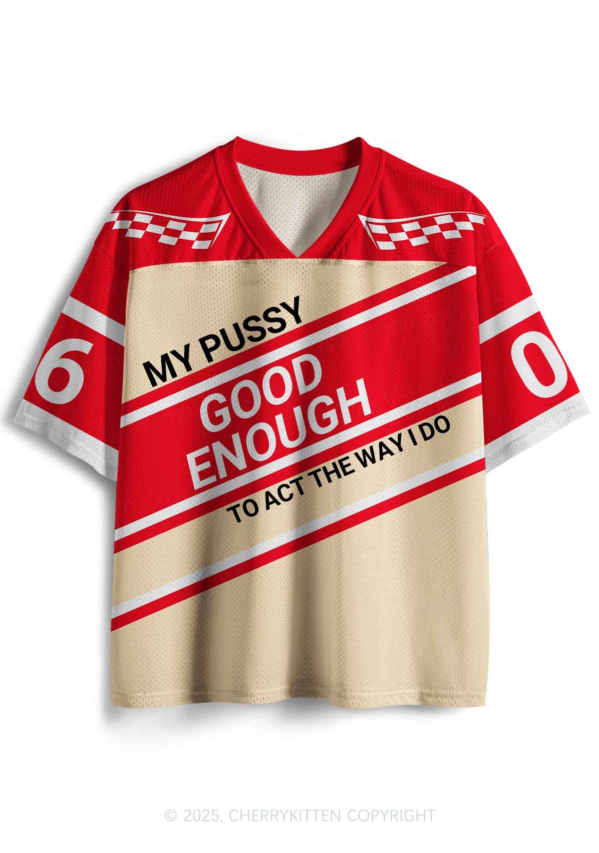 Custom Good Enough To Act Y2K Sport Jersey Shirts Cherrykitten