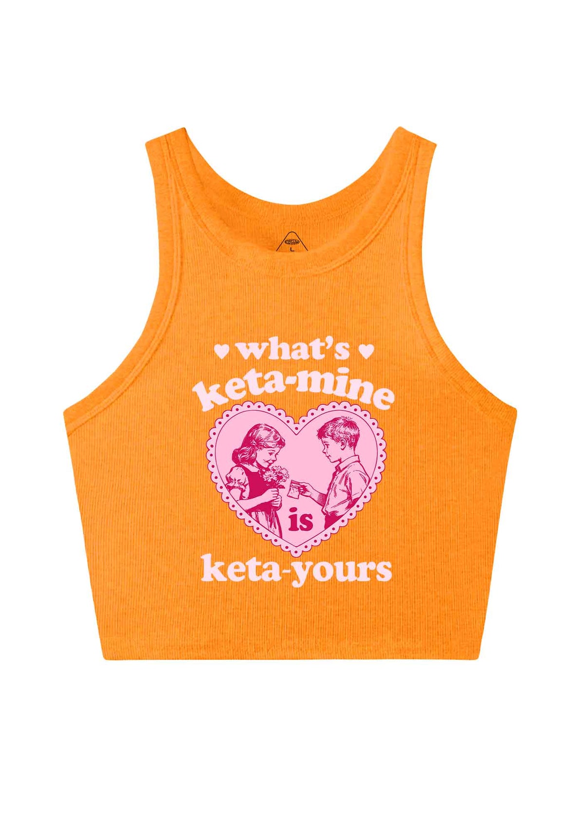 Whats Kxxamine Y2K Crop Tank Top Cherrykitten